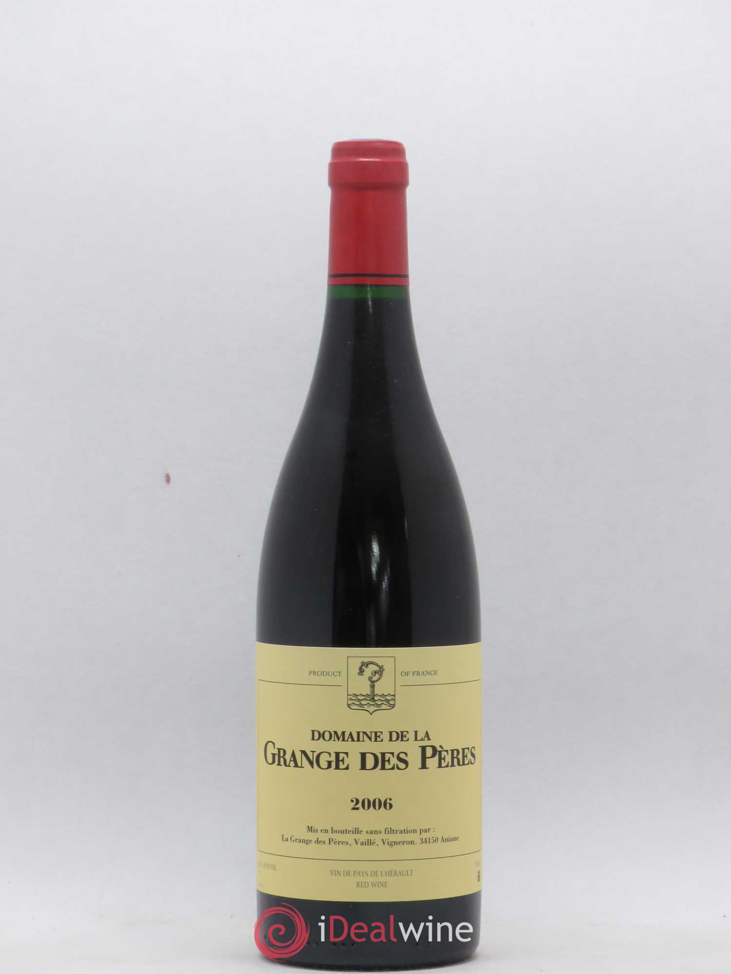Pays d'Hérault Grange des Pères Laurent Vaillé 2006 - Lot de 1 bouteille - 0