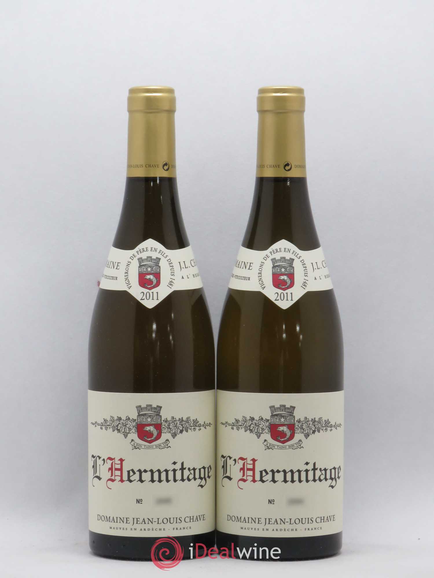 Hermitage Jean-Louis Chave 2011 - Lot de 2 bouteilles - 0