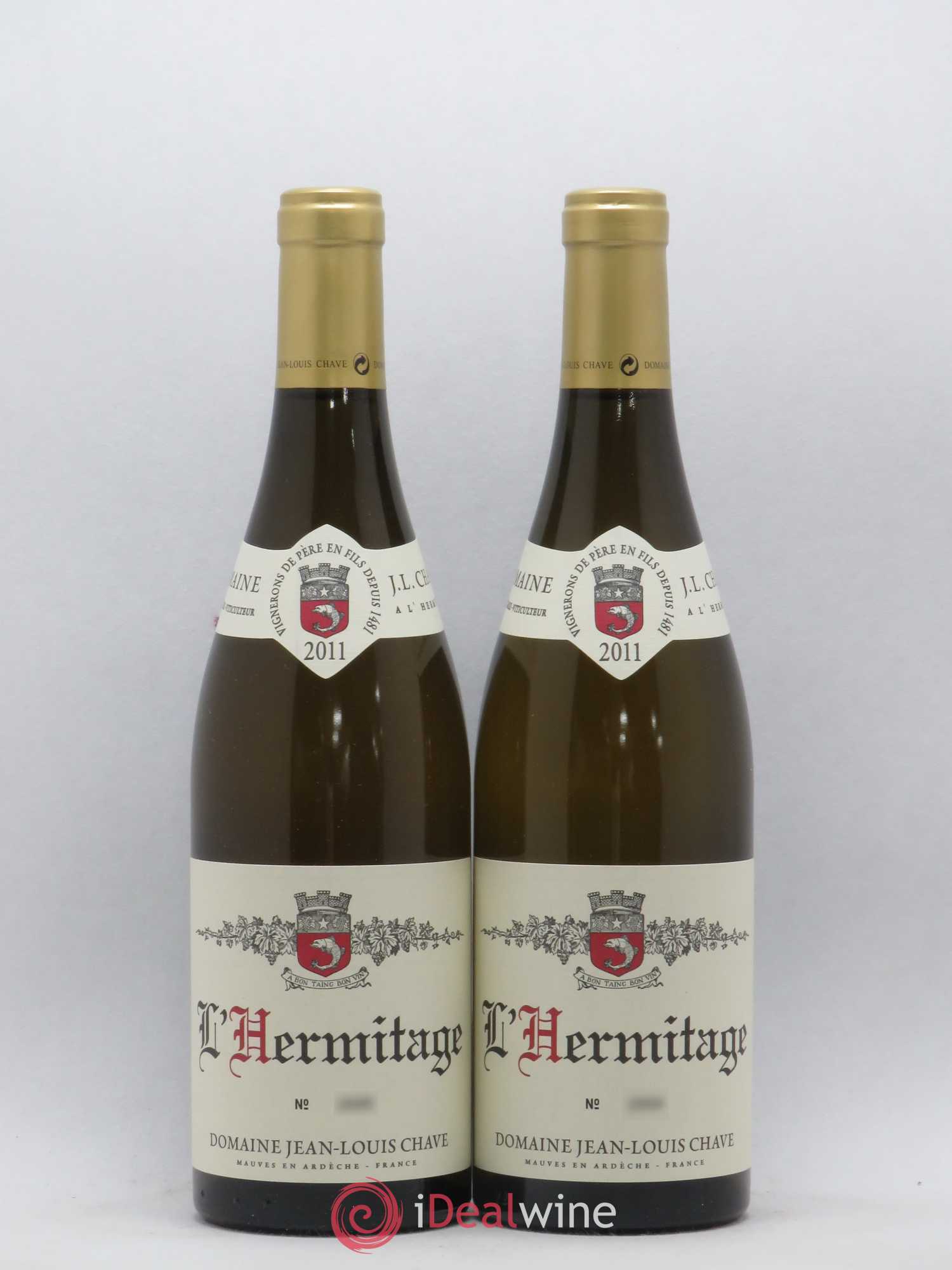Hermitage Jean-Louis Chave 2011 - Lot de 2 bouteilles - 0