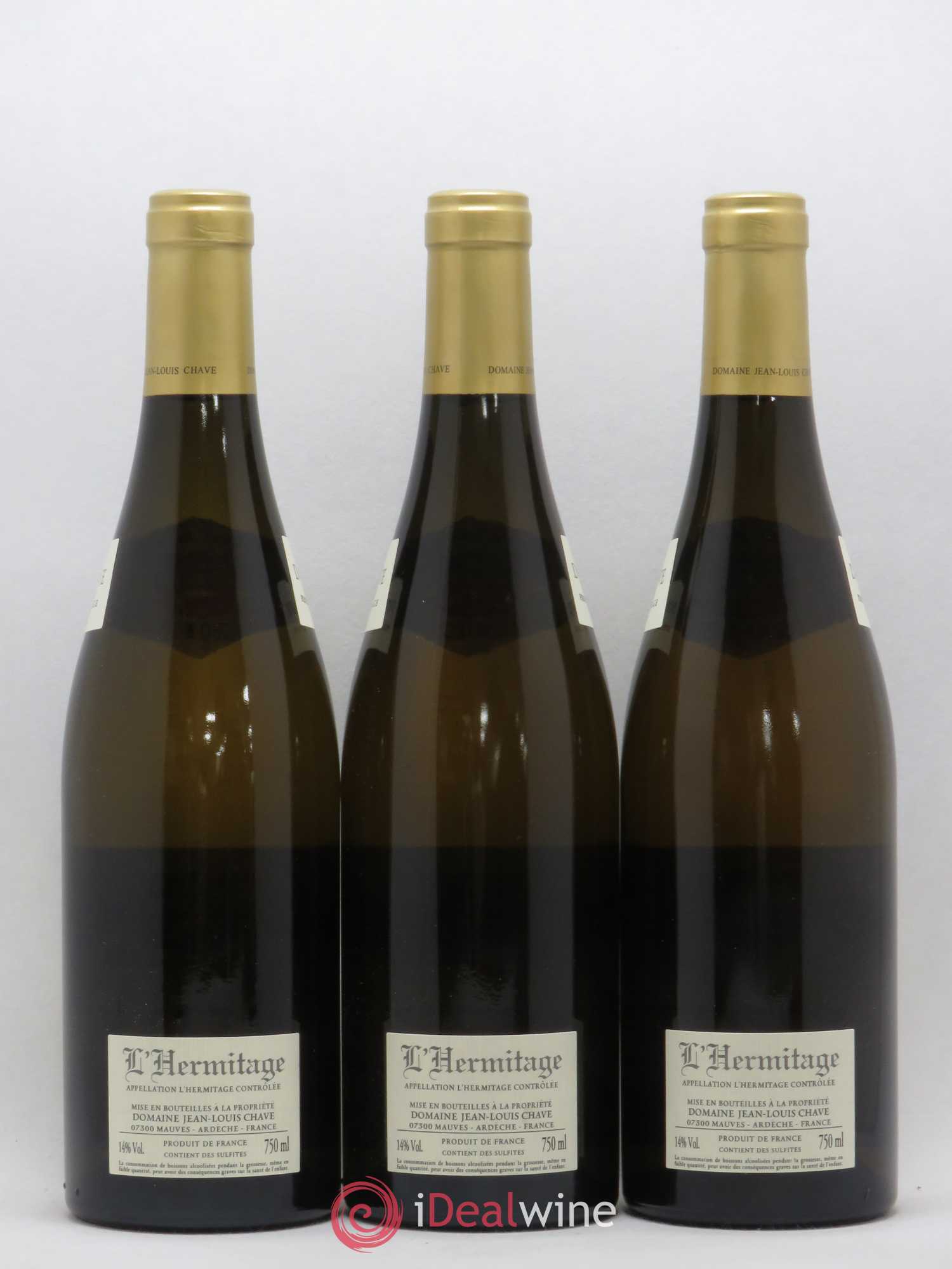 Hermitage Jean-Louis Chave 2012 - Lot de 3 bouteilles - 1