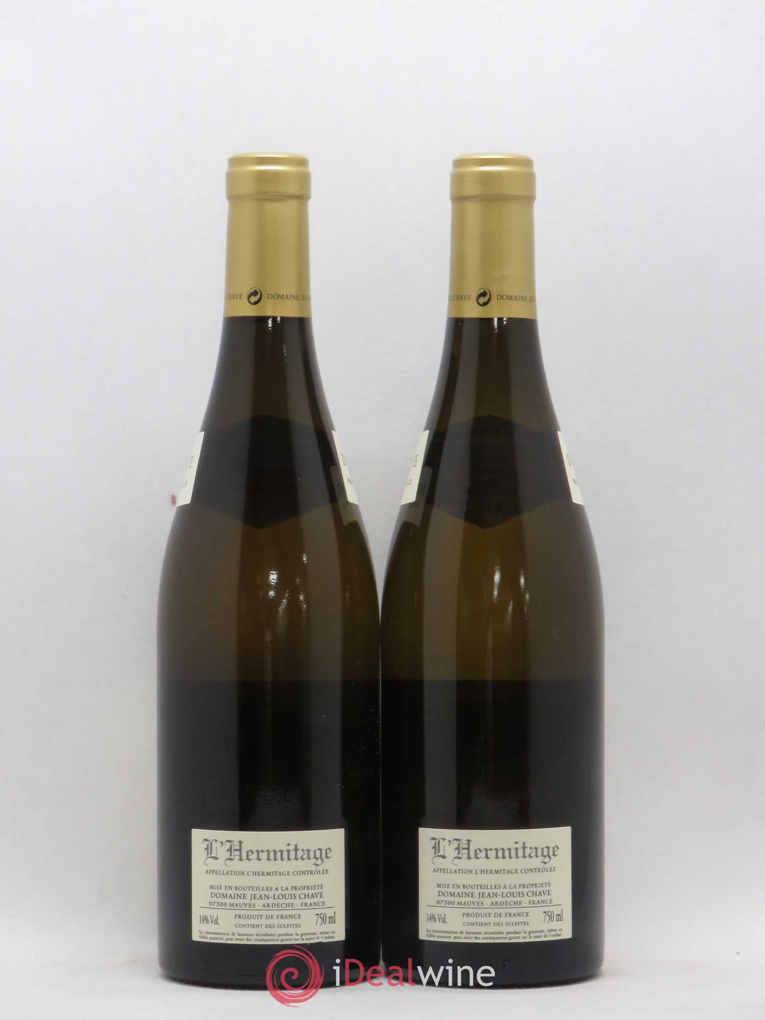 Hermitage Jean-Louis Chave 2012 - Lot de 2 bouteilles - 1