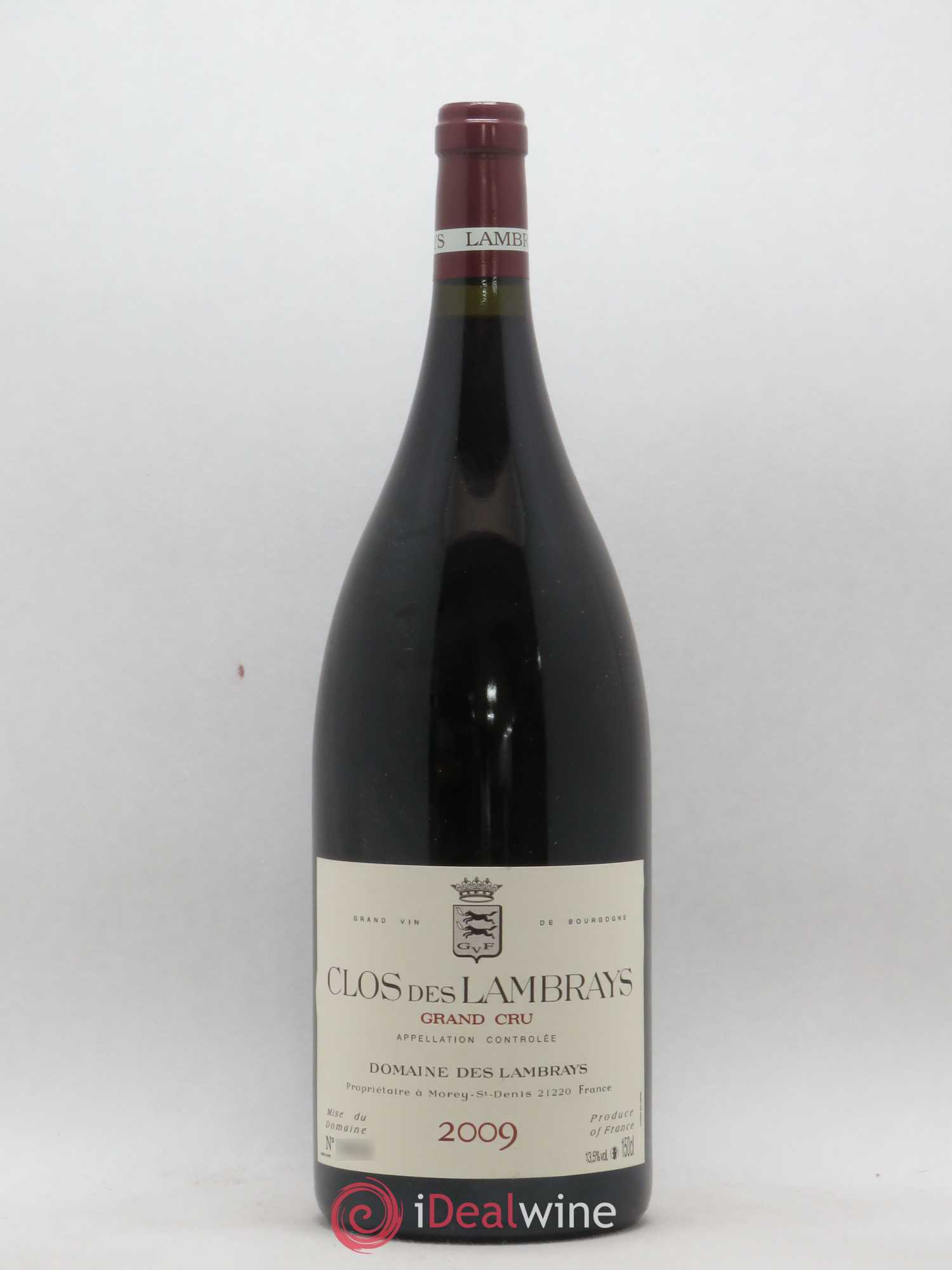 Clos des Lambrays Grand Cru Domaine des Lambrays 2009 - Lot de 1 magnum - 0
