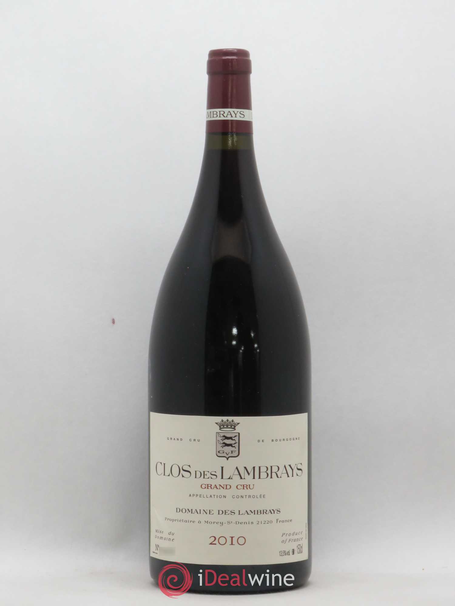 Clos des Lambrays Grand Cru Domaine des Lambrays 2010 - Lot de 1 magnum - 0