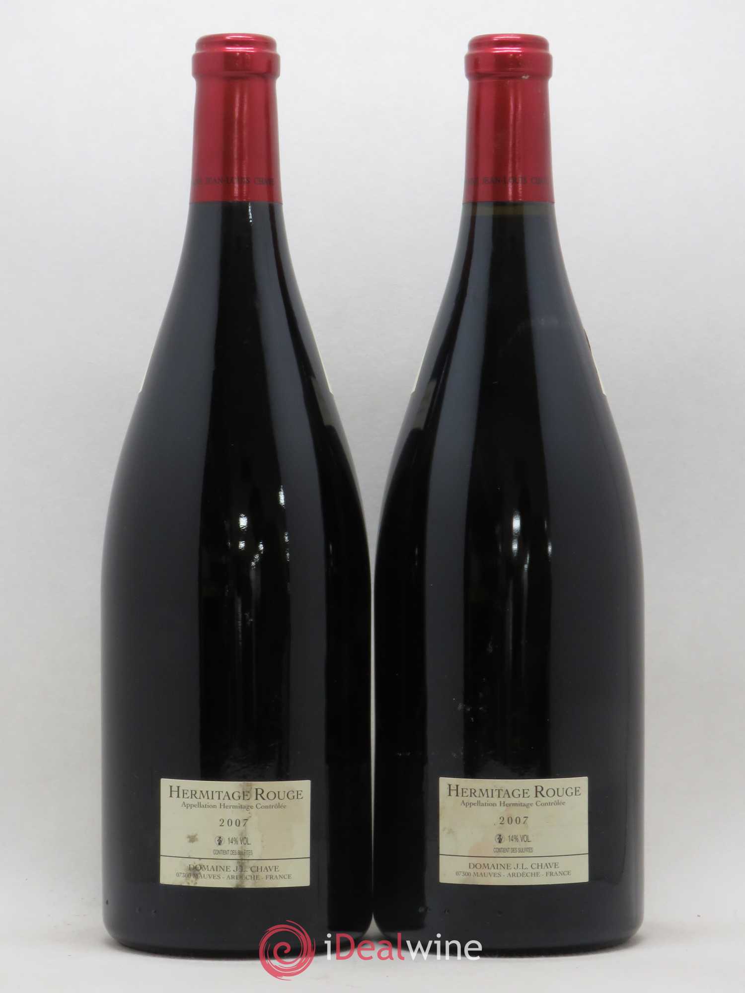 Hermitage Jean-Louis Chave 2007 - Lot de 2 magnums - 1