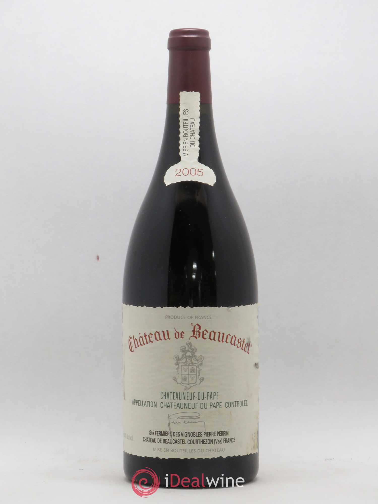 Châteauneuf-du-Pape Château de Beaucastel Famille Perrin 2005 - Lot de 1 magnum - 0