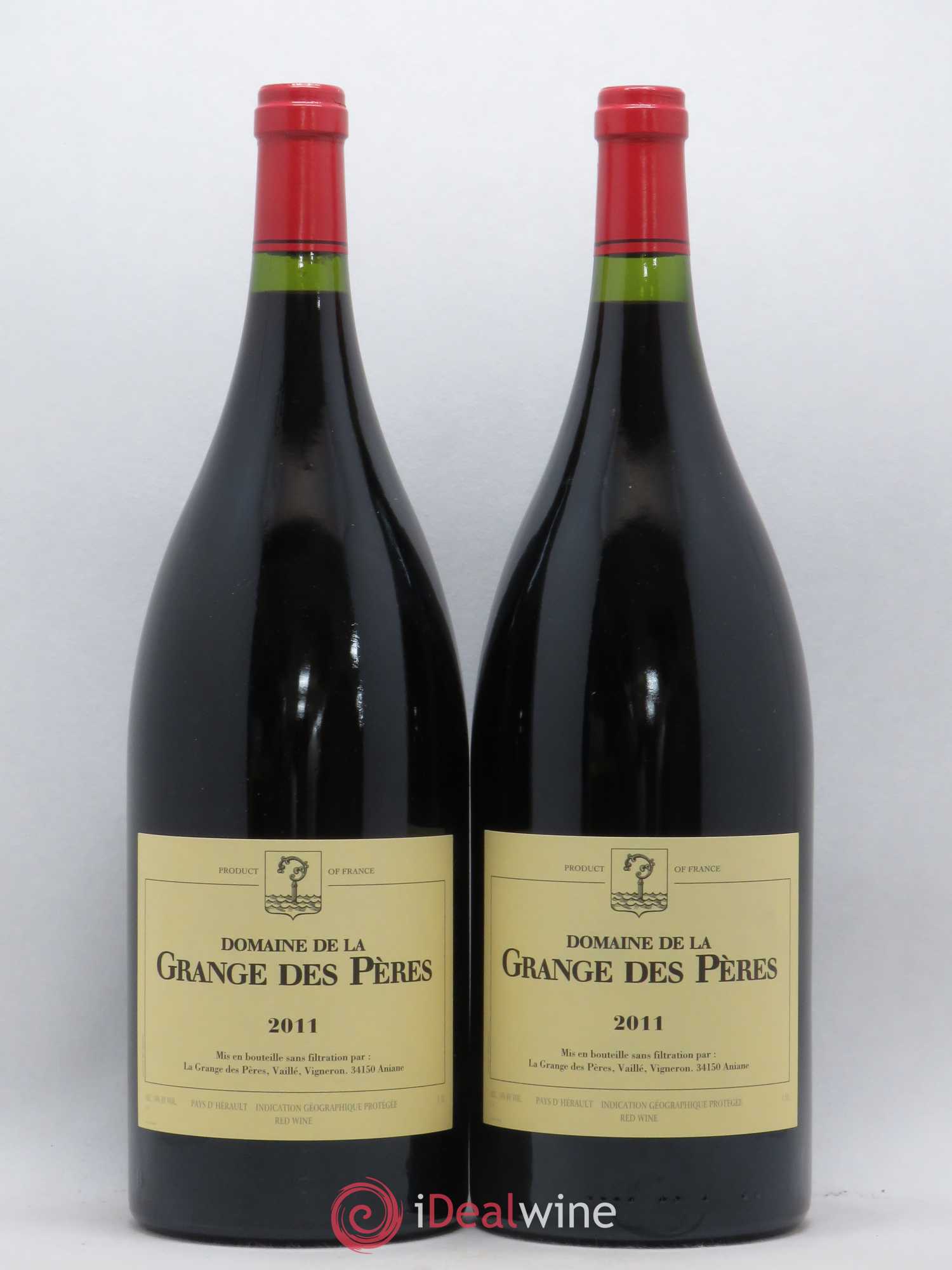 Pays d'Hérault Grange des Pères Laurent Vaillé 2011 - Lot de 2 magnums - 0