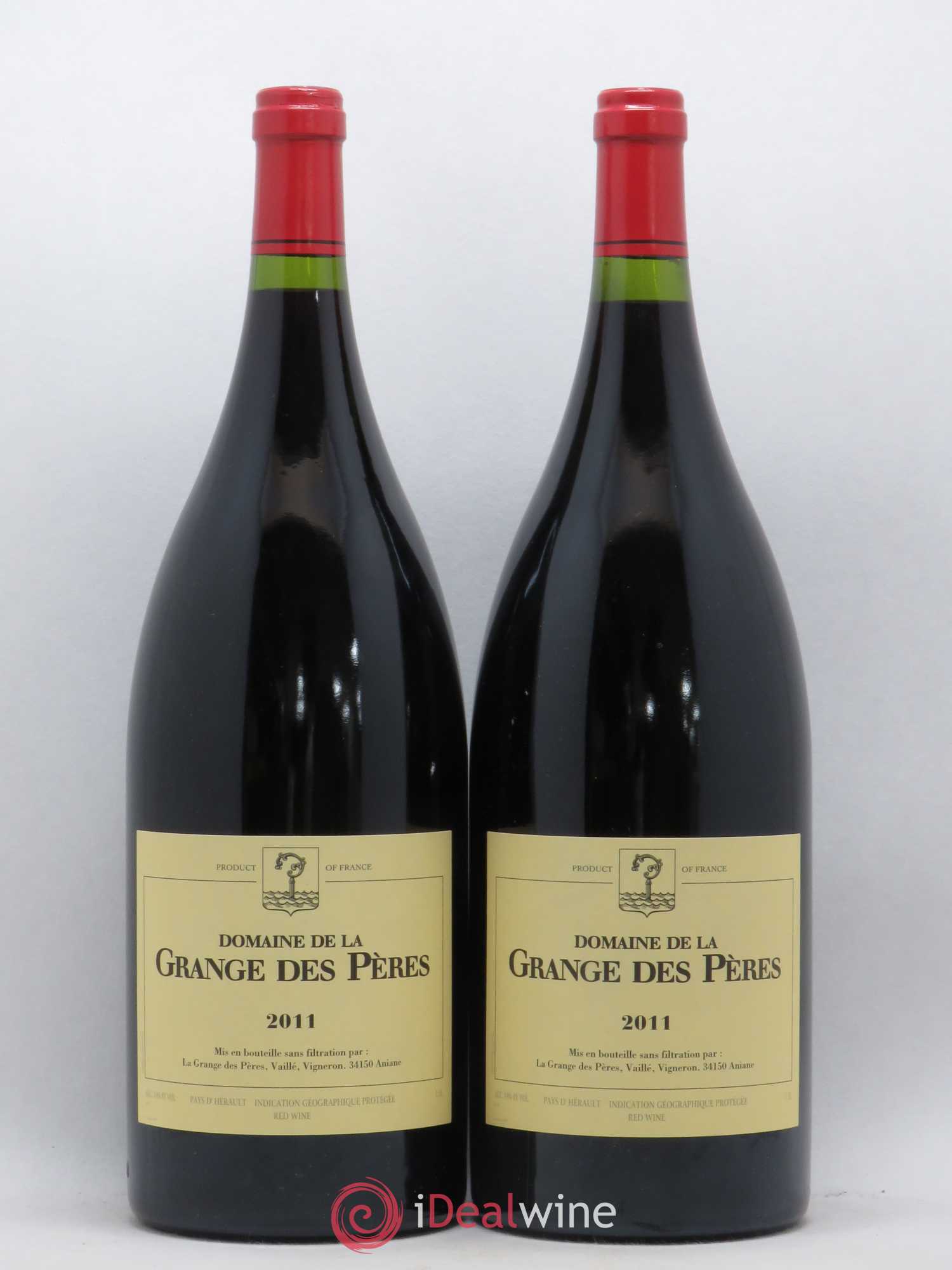 Pays d'Hérault Grange des Pères Laurent Vaillé 2011 - Lot de 2 magnums - 0