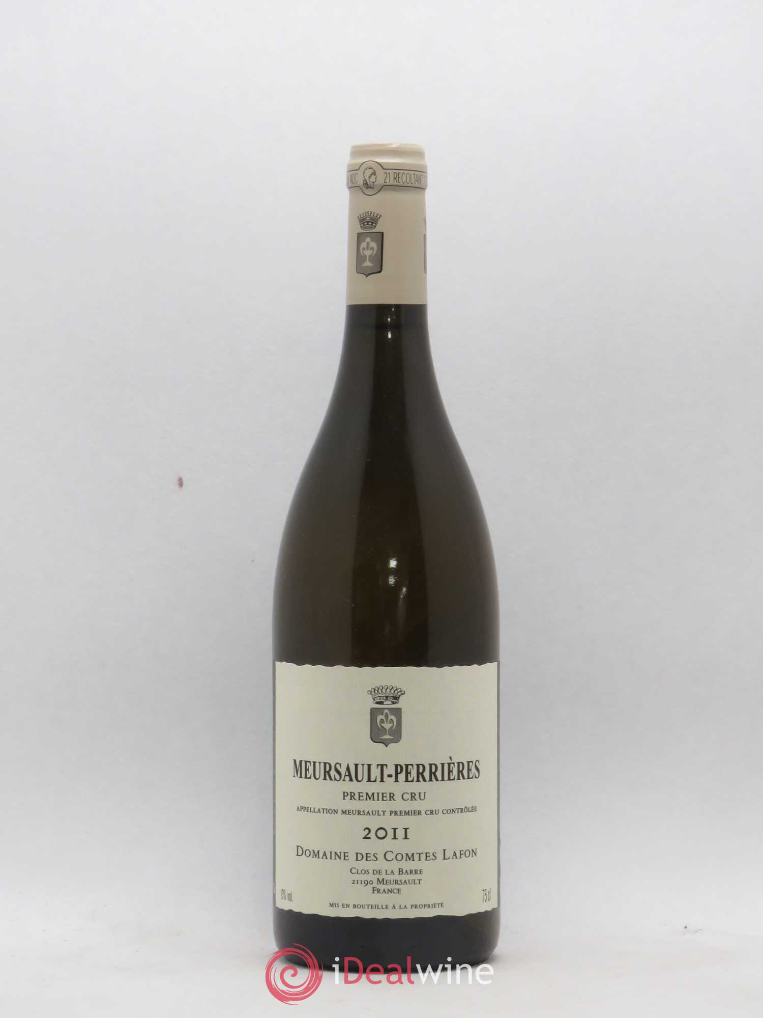 Meursault 1er Cru Perrières Comtes Lafon (Domaine des) 2011 - Lot de 1 bouteille - 0