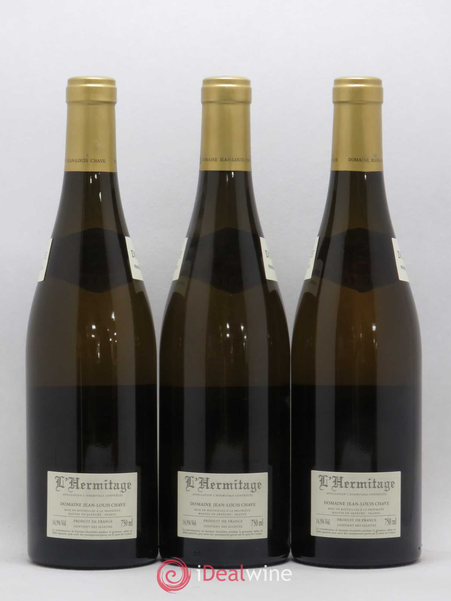 Hermitage Jean-Louis Chave 2010 - Lot de 3 bouteilles - 1