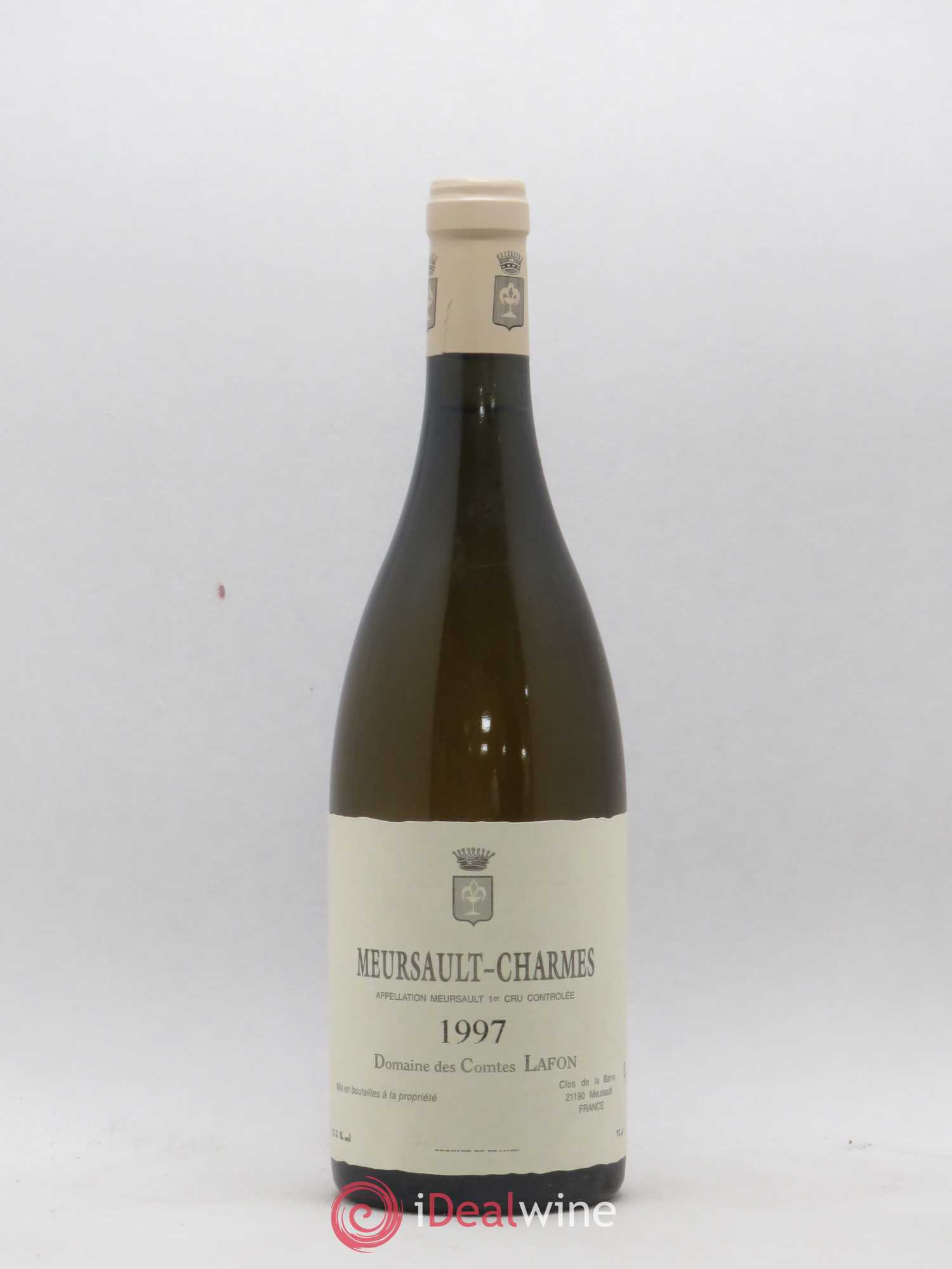 Meursault 1er Cru Charmes Comtes Lafon (Domaine des) 1997 - Lot de 1 bouteille - 0