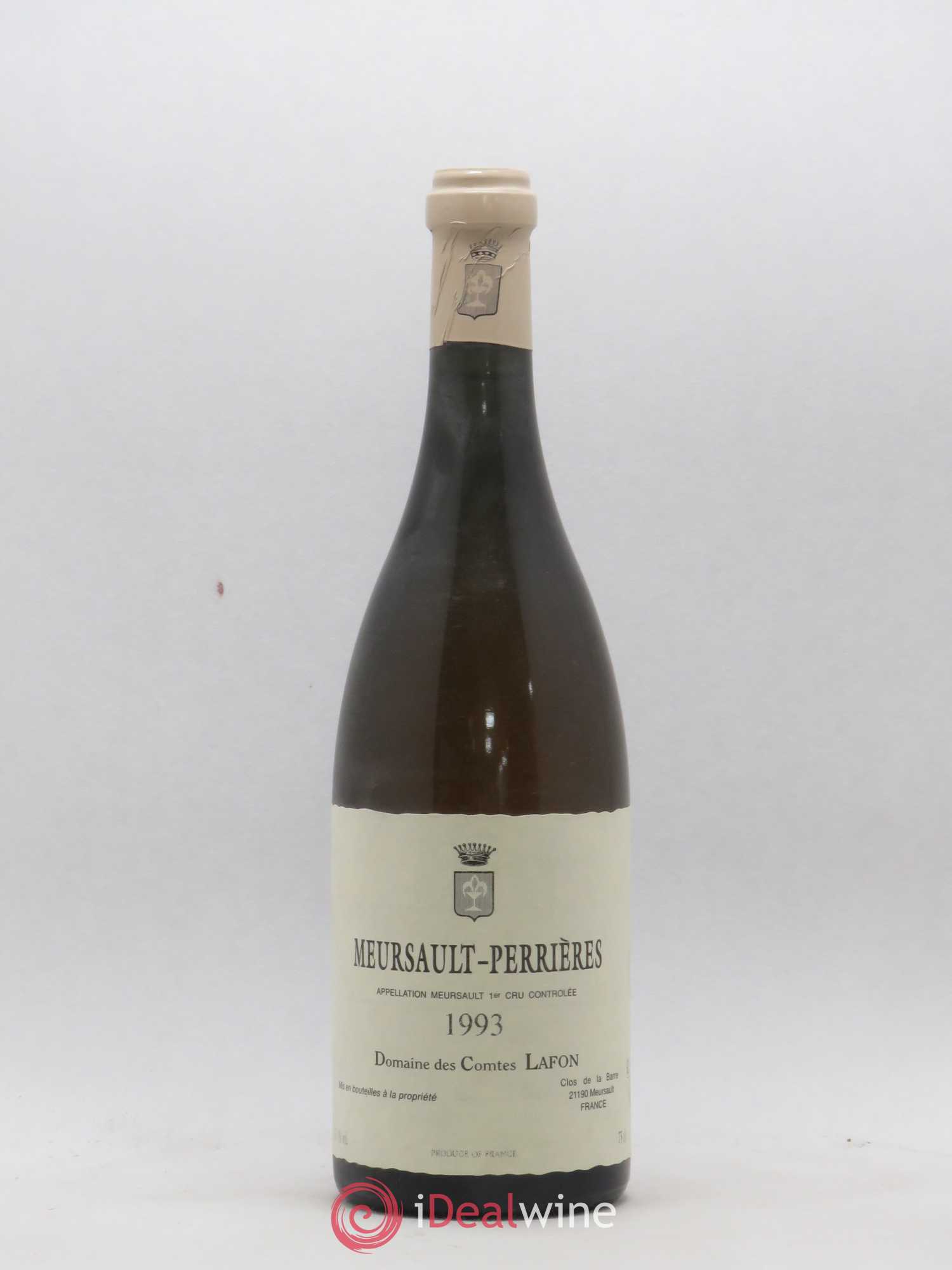 Meursault 1er Cru Perrières Comtes Lafon (Domaine des) 1993 - Lot de 1 bouteille - 0