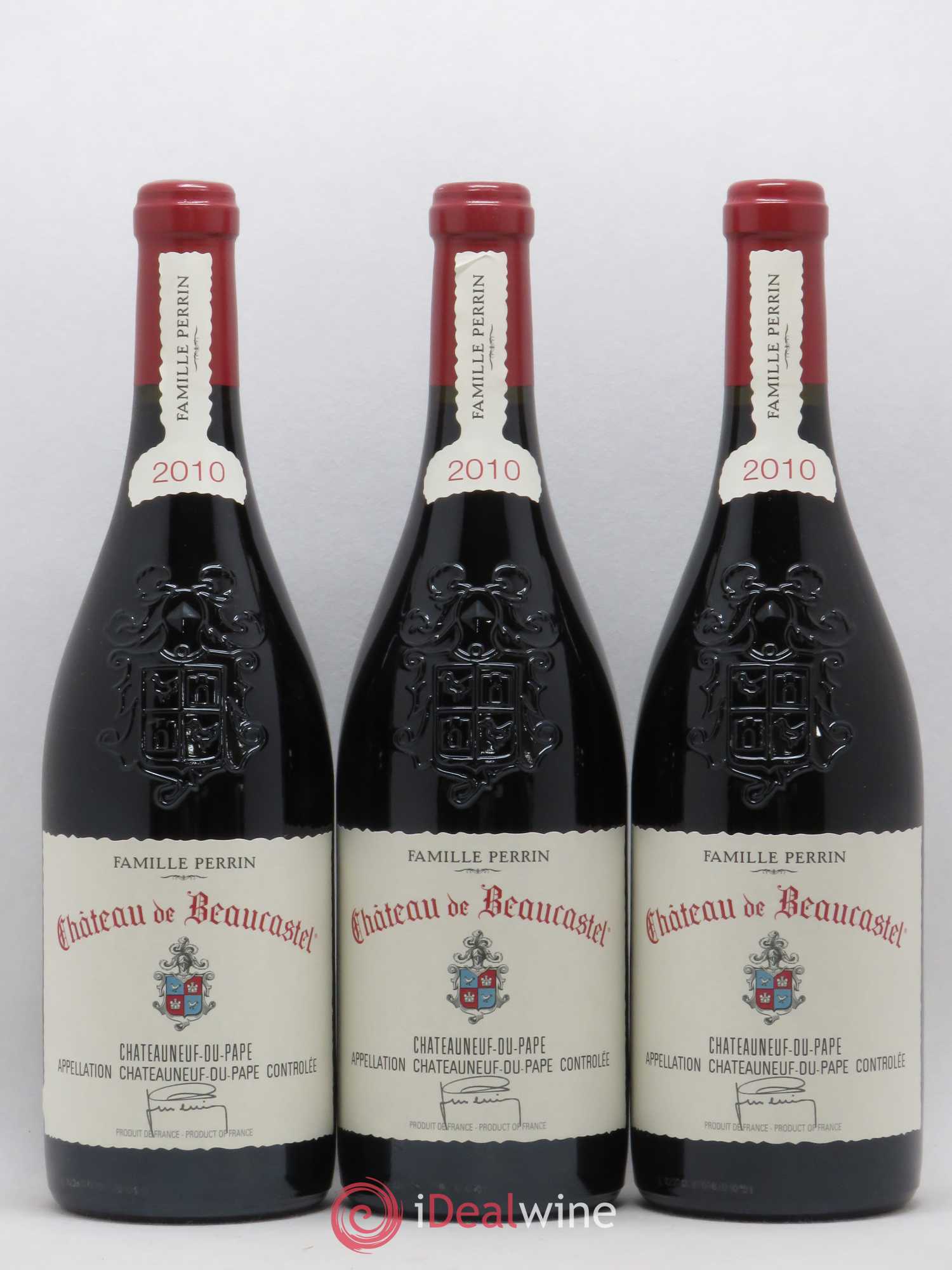 Châteauneuf-du-Pape Château de Beaucastel Famille Perrin 2010 - Lot de 6 bouteilles - 2