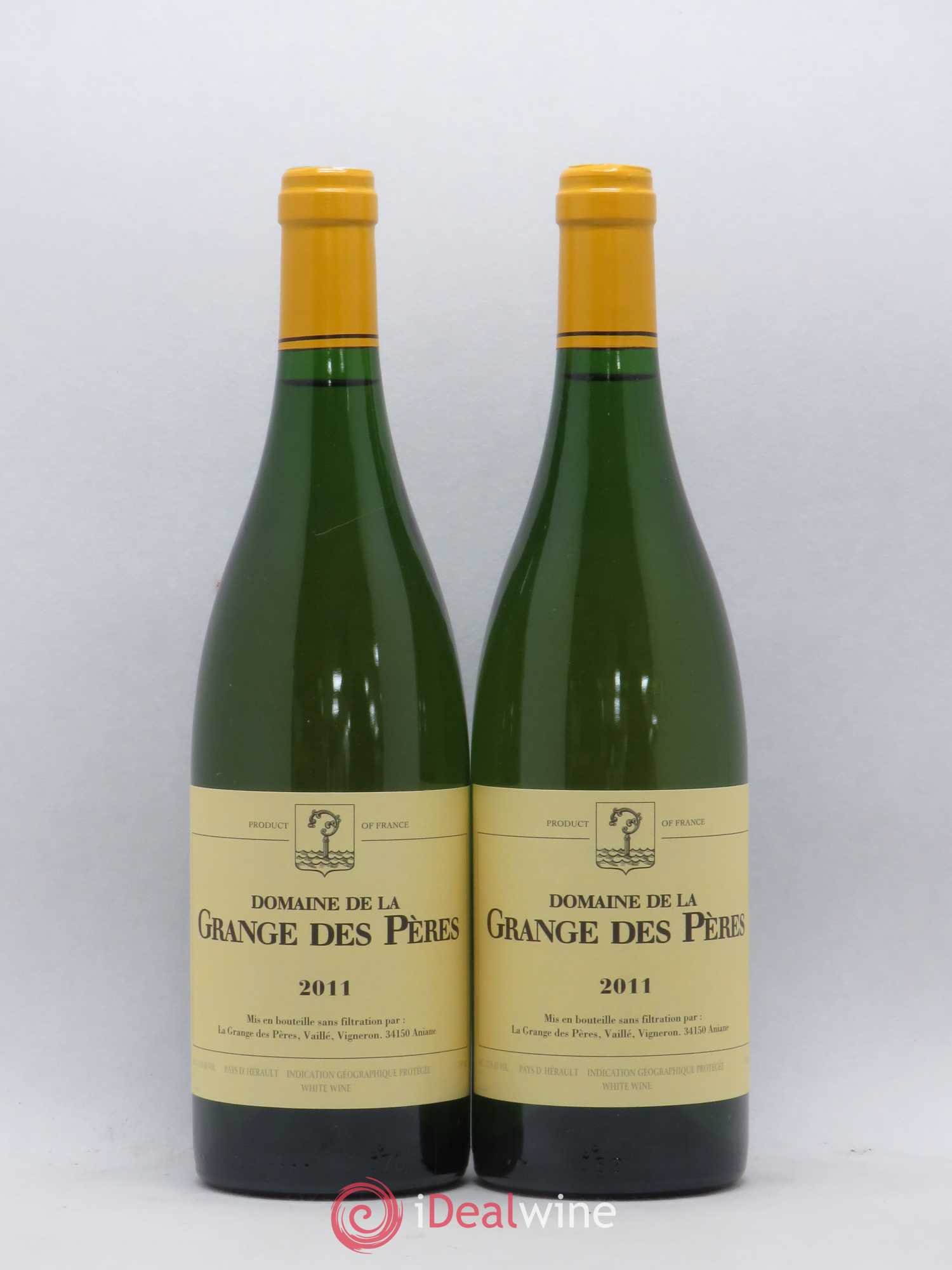 Pays d'Hérault Grange des Pères Laurent Vaillé 2011 - Lot de 2 bouteilles - 0