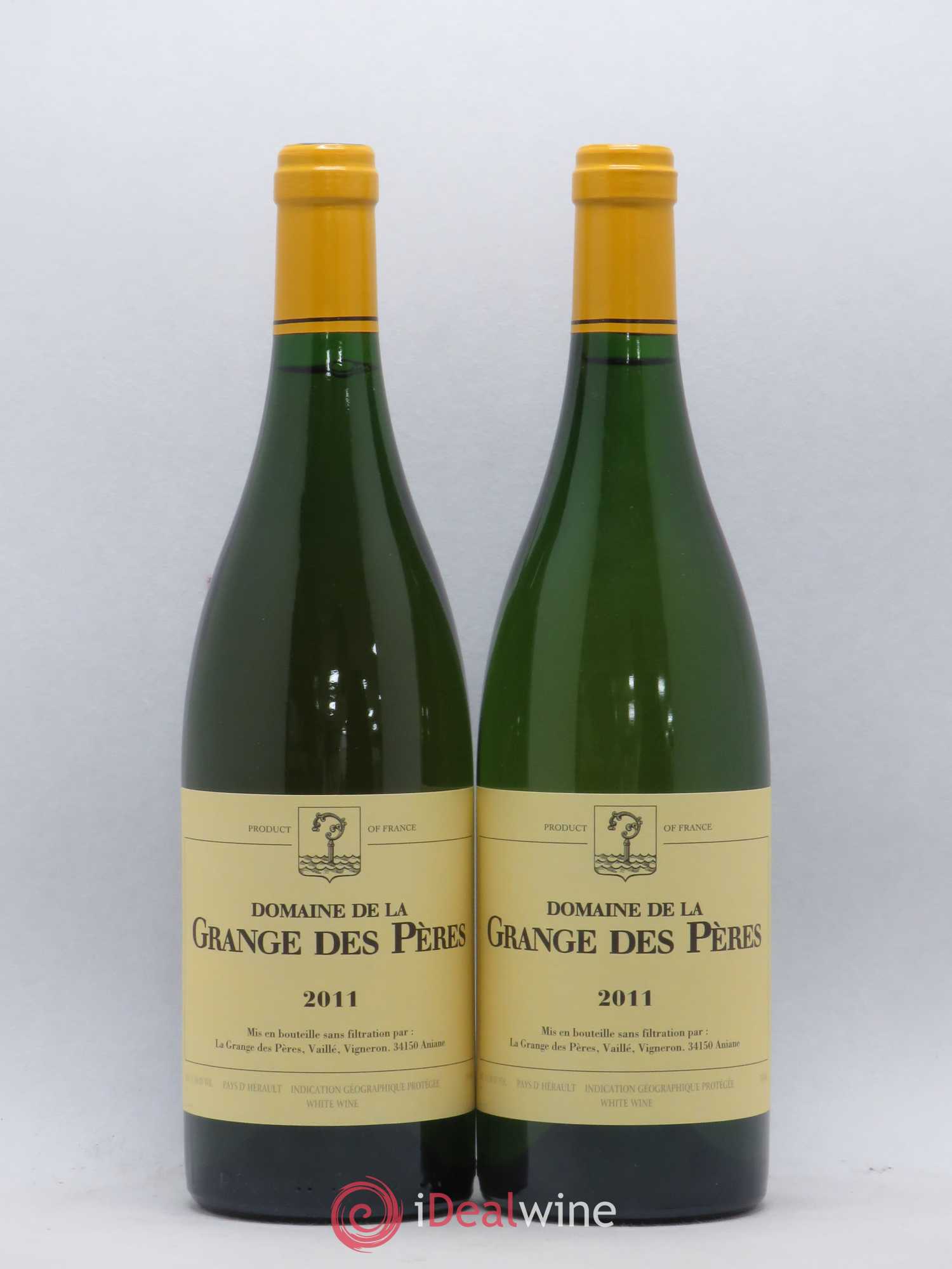 Pays d'Hérault Grange des Pères Laurent Vaillé 2011 - Lot de 2 bouteilles - 0