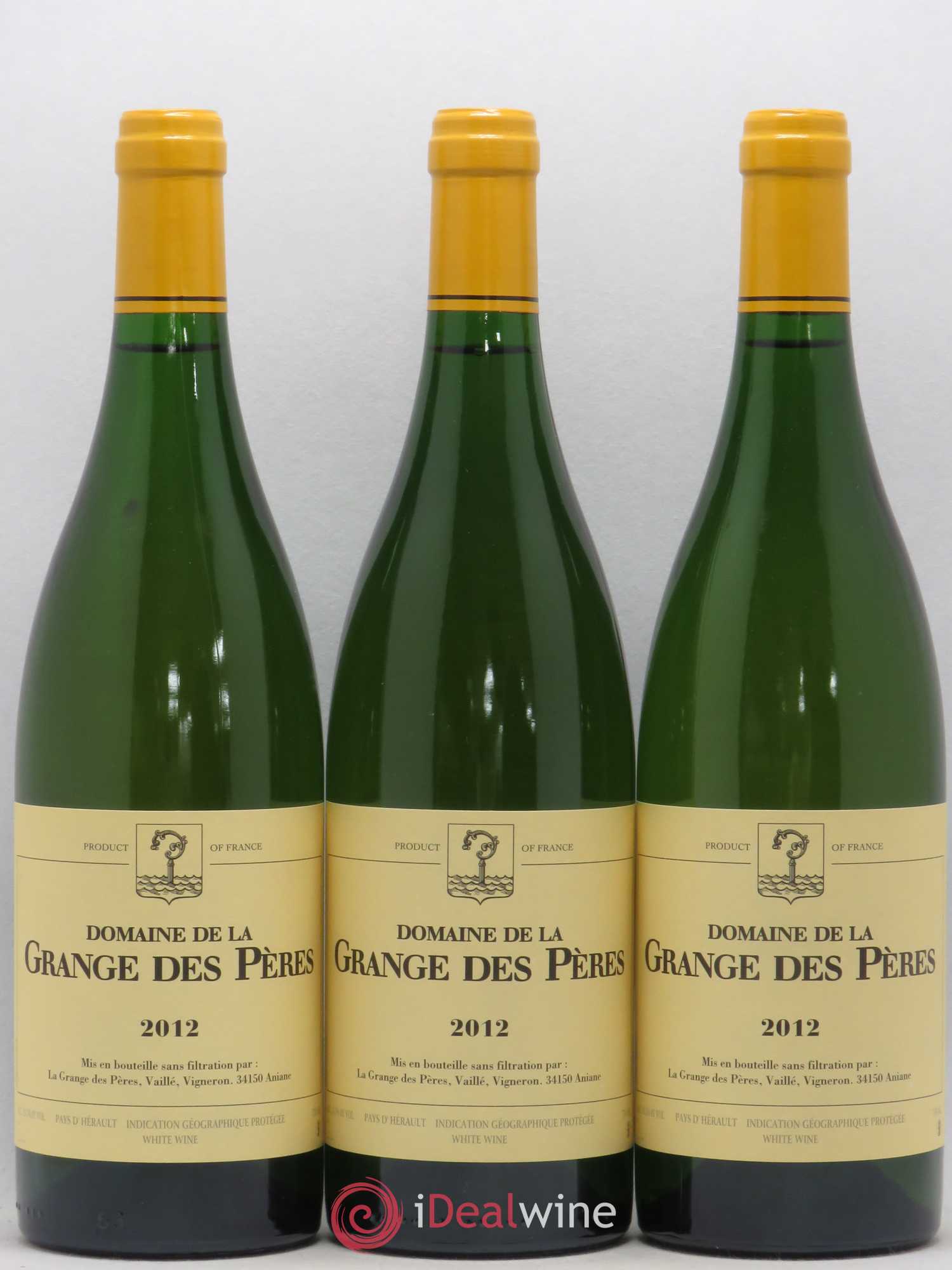 Pays d'Hérault Grange des Pères Laurent Vaillé 2012 - Lot de 6 bouteilles - 1