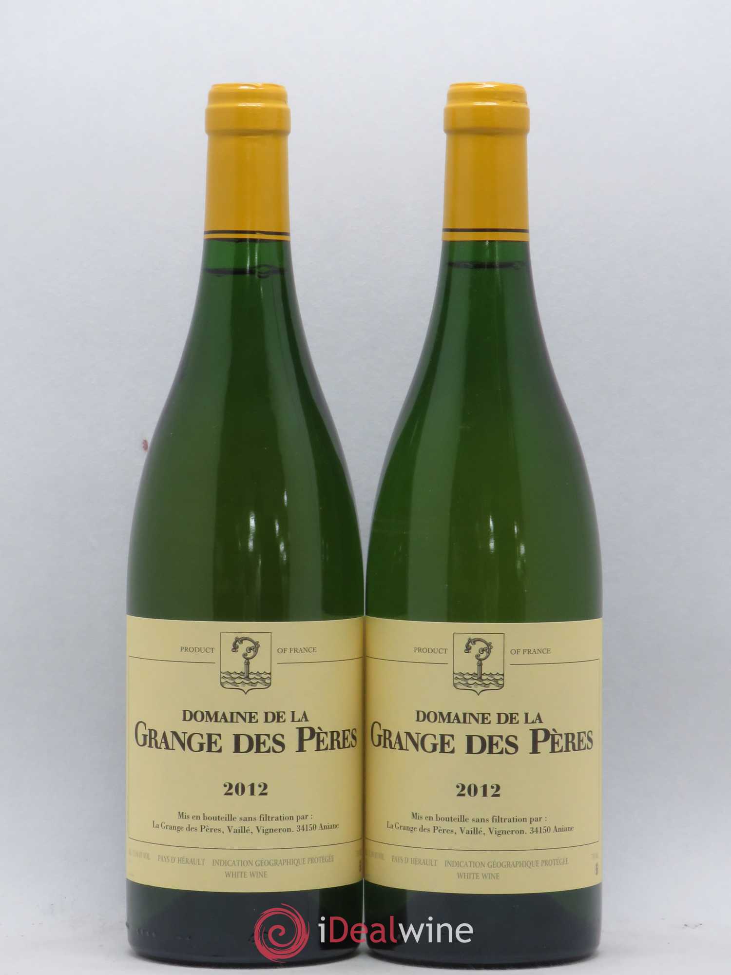 Pays d'Hérault Grange des Pères Laurent Vaillé 2012 - Lot de 2 bouteilles - 0