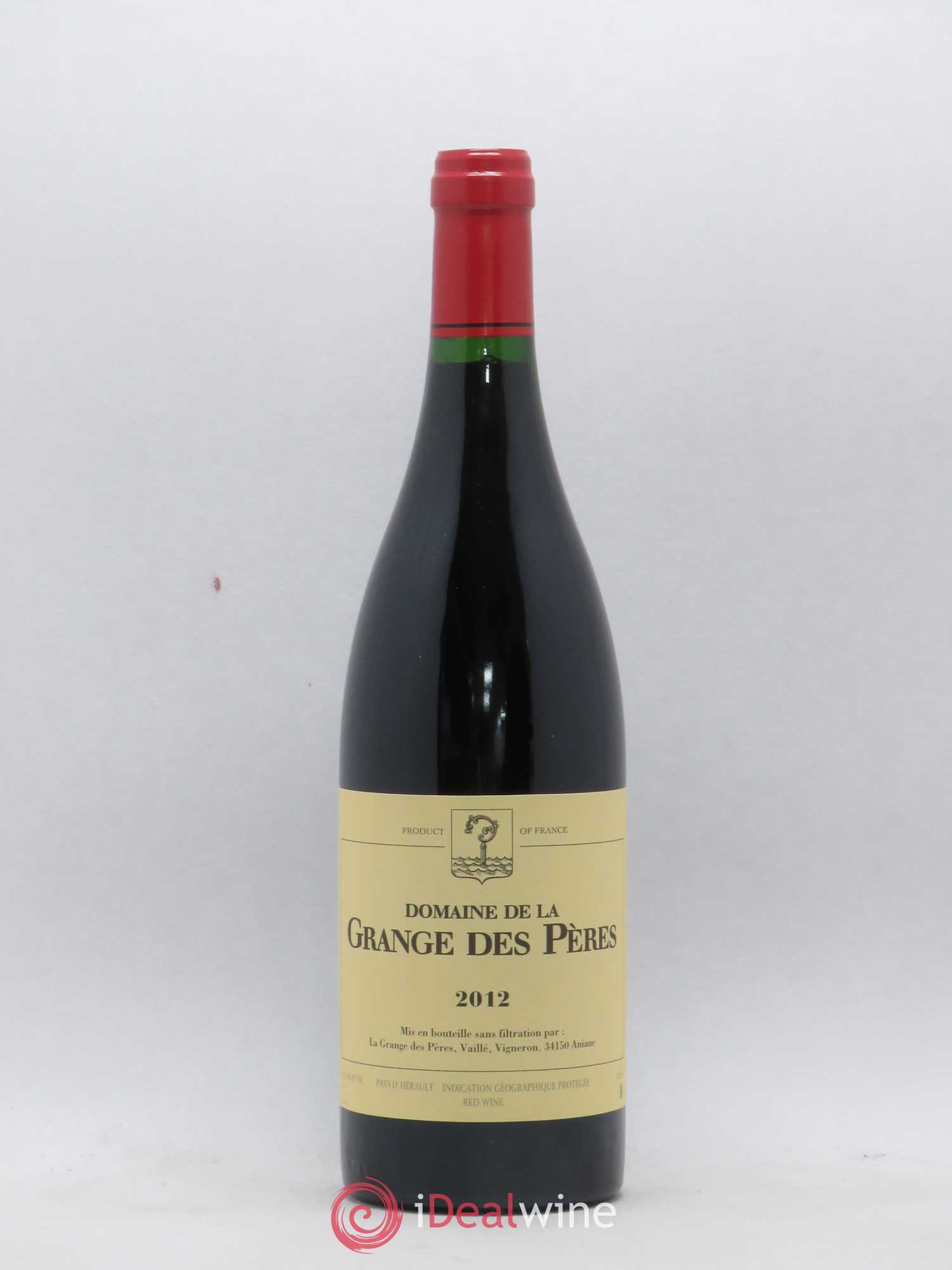 Pays d'Hérault Grange des Pères Laurent Vaillé 2012 - Lot de 1 bouteille - 0