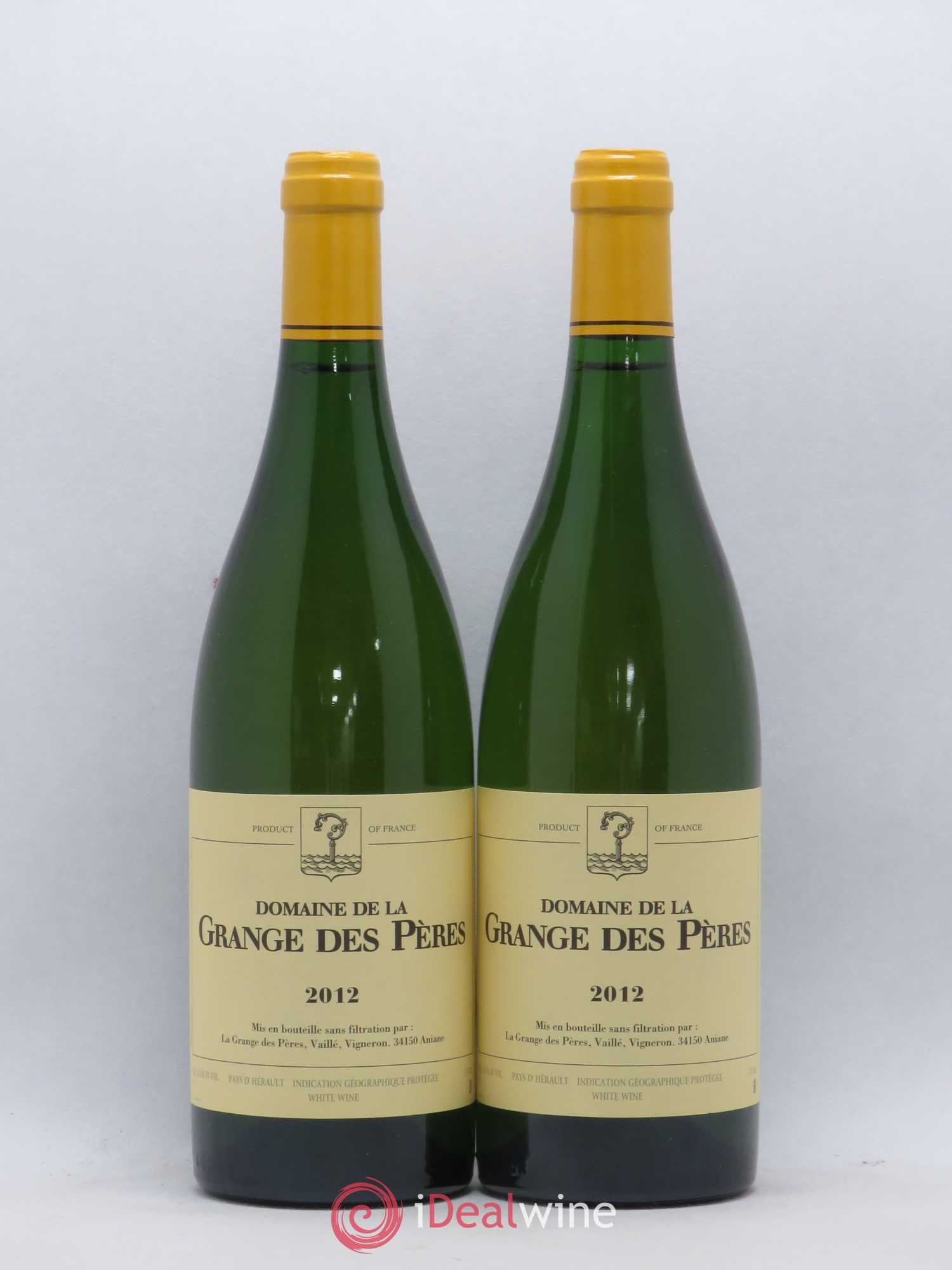 Pays d'Hérault Grange des Pères Laurent Vaillé 2012 - Lot de 2 bouteilles - 0