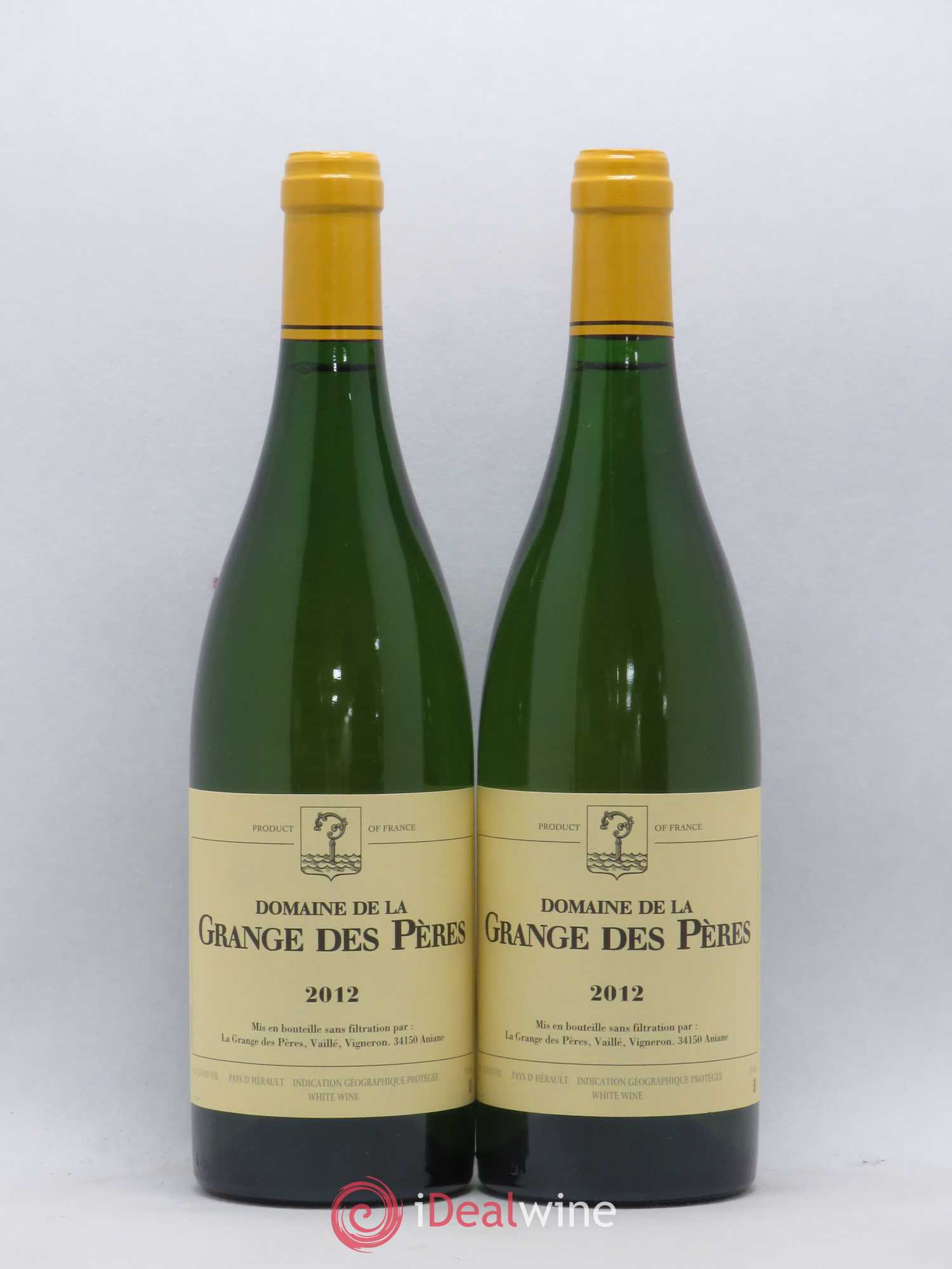 Pays d'Hérault Grange des Pères Laurent Vaillé 2012 - Lot de 2 bouteilles - 0