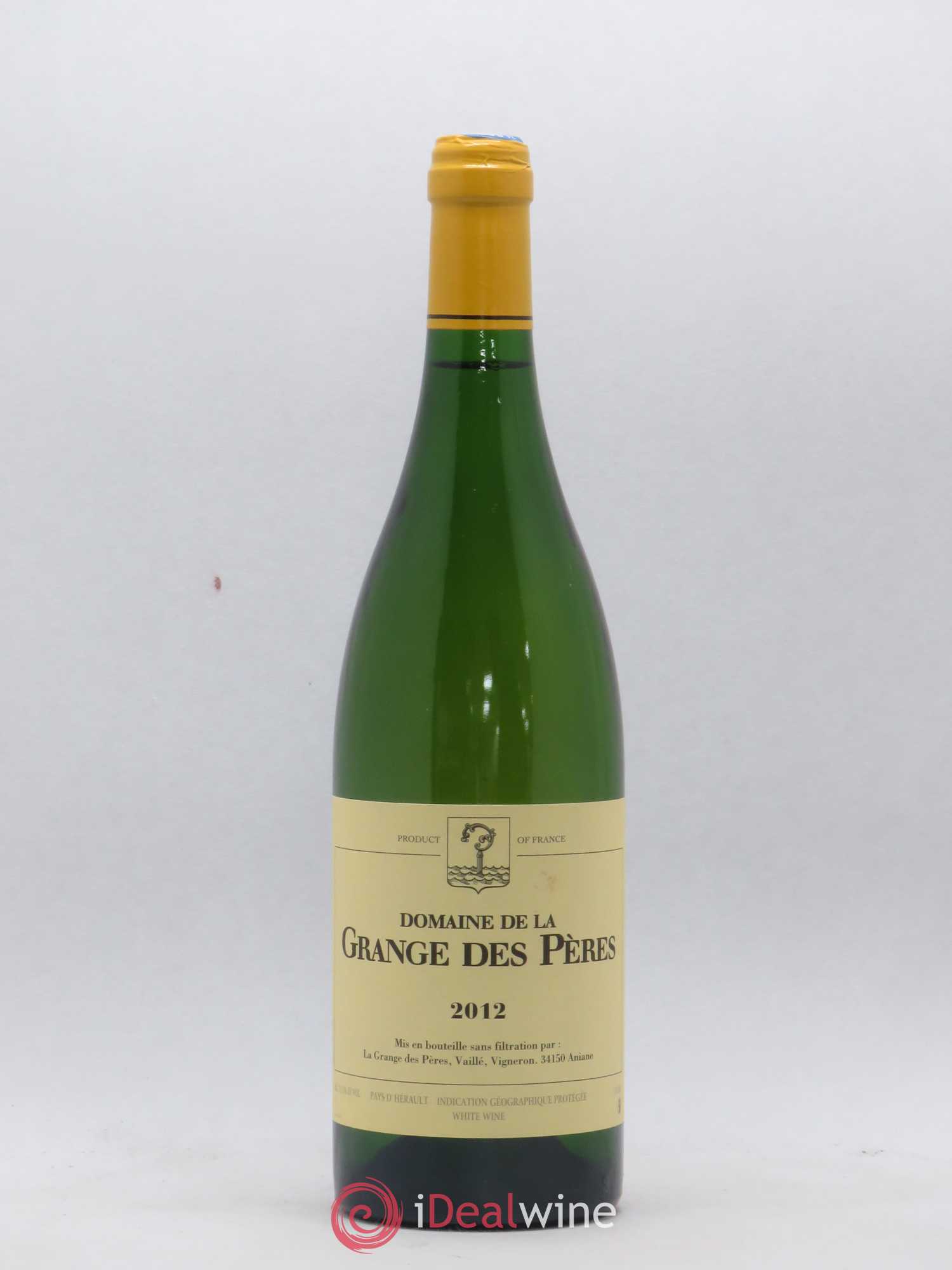 Pays d'Hérault Grange des Pères Laurent Vaillé 2012 - Lot de 1 bouteille - 0