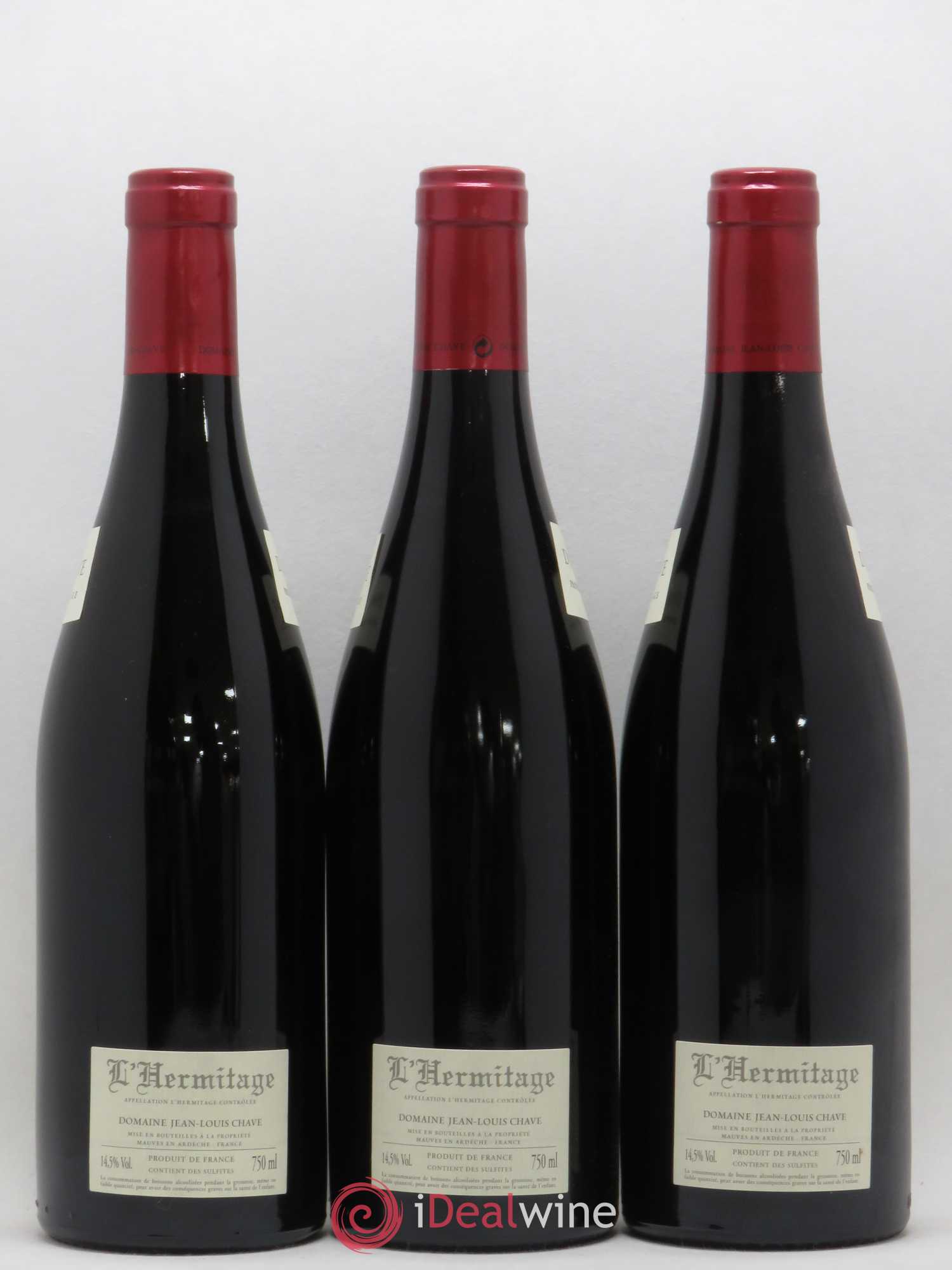 Hermitage Jean-Louis Chave 2009 - Lot de 3 bouteilles - 1