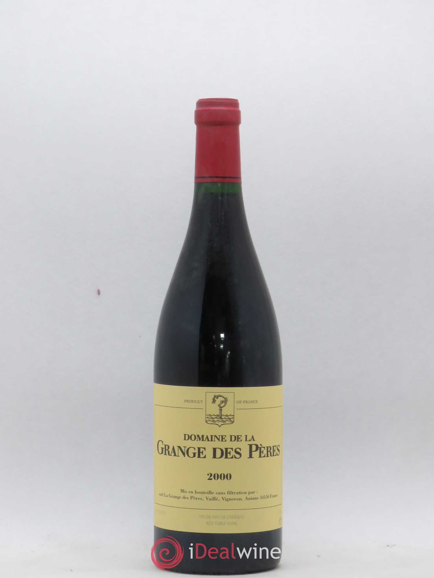 Pays d'Hérault Grange des Pères Laurent Vaillé 2000 - Lot de 1 bouteille - 0