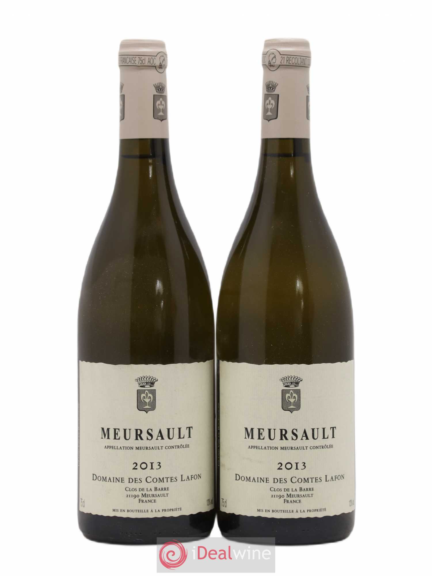 Meursault Comtes Lafon (Domaine des) 2013 - Lot de 2 bouteilles - 0