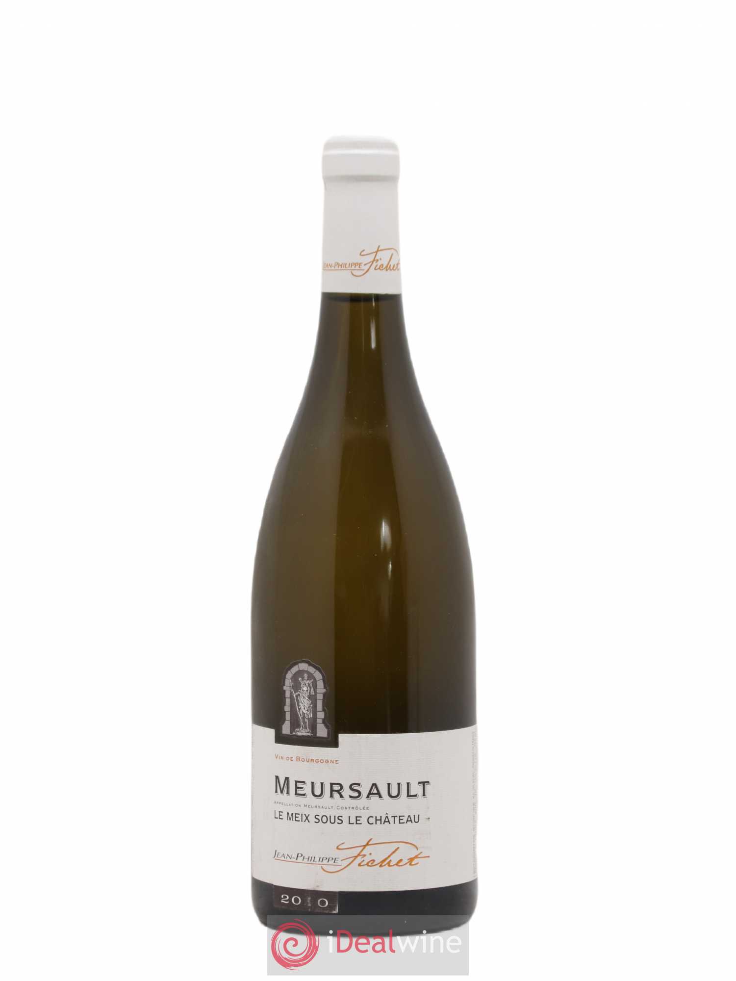 Meursault 1er Cru Le Meix sous le Château Jean-Philippe Fichet 2010 - Posten von 1 Flasche - 0