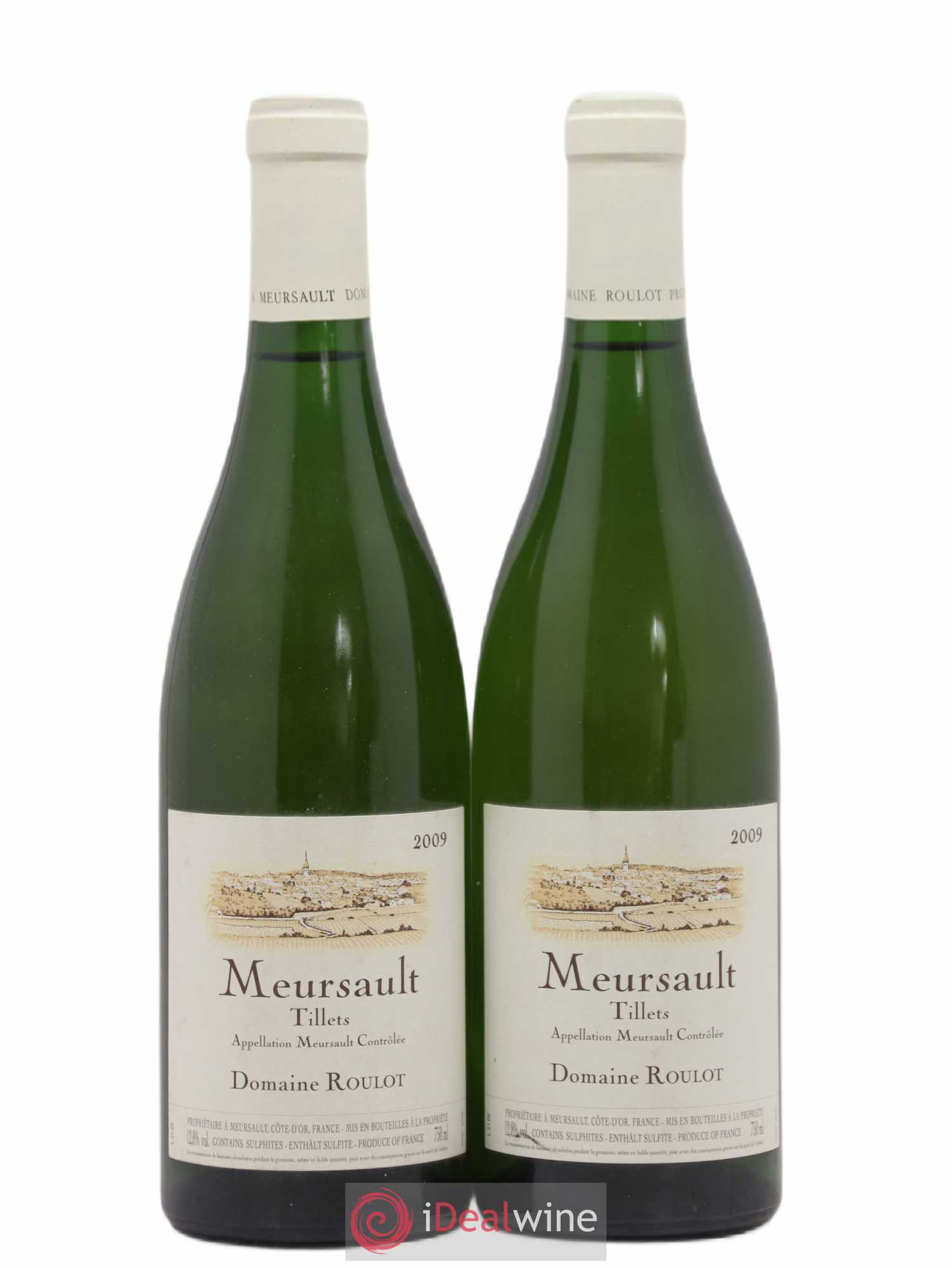 Meursault Les Tillets Roulot (Domaine) 2009 - Lot de 2 bouteilles - 0