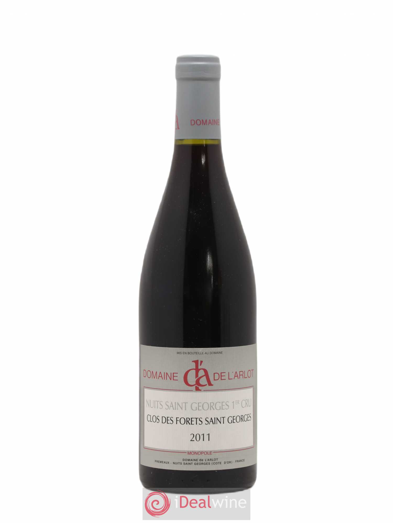 Nuits-Saint-Georges 1er Cru Clos des Forêts Saint-Georges Domaine de l'Arlot 2011 - Lot de 1 bouteille - 0