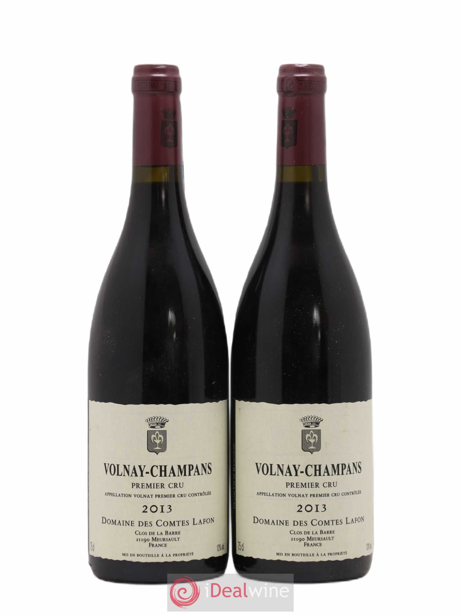 Volnay 1er Cru Champans Comtes Lafon (Domaine des) 2013 - Lot de 2 bouteilles - 0