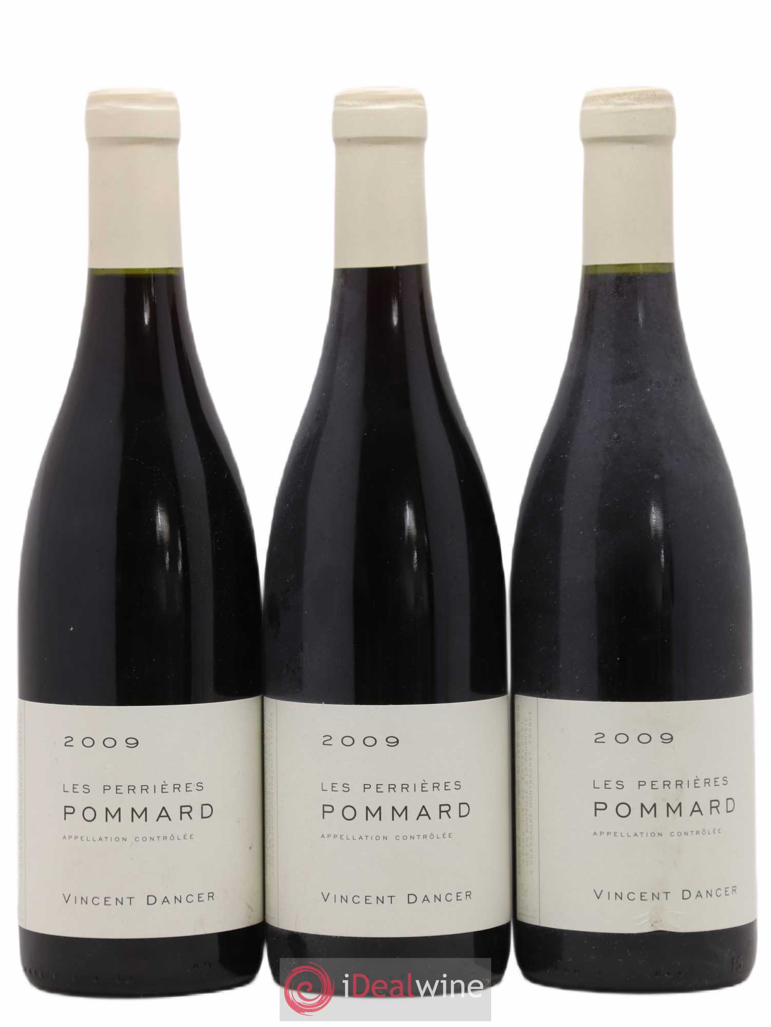 Pommard Les Perrières Vincent Dancer 2009 - Lot de 3 bouteilles - 0