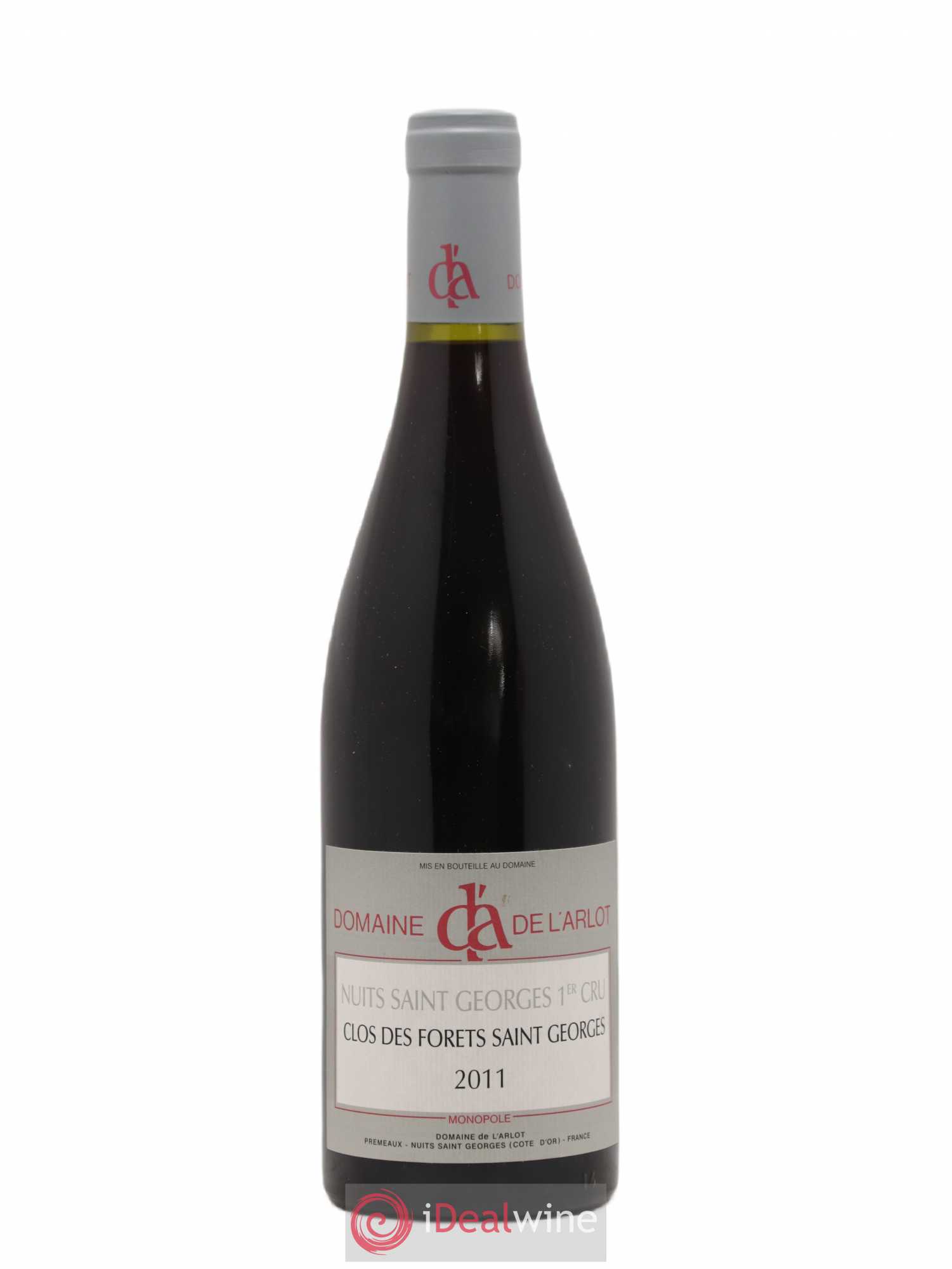 Nuits-Saint-Georges 1er Cru Clos des Forêts Saint-Georges Domaine de l'Arlot 2011 - Lot de 1 bouteille - 0