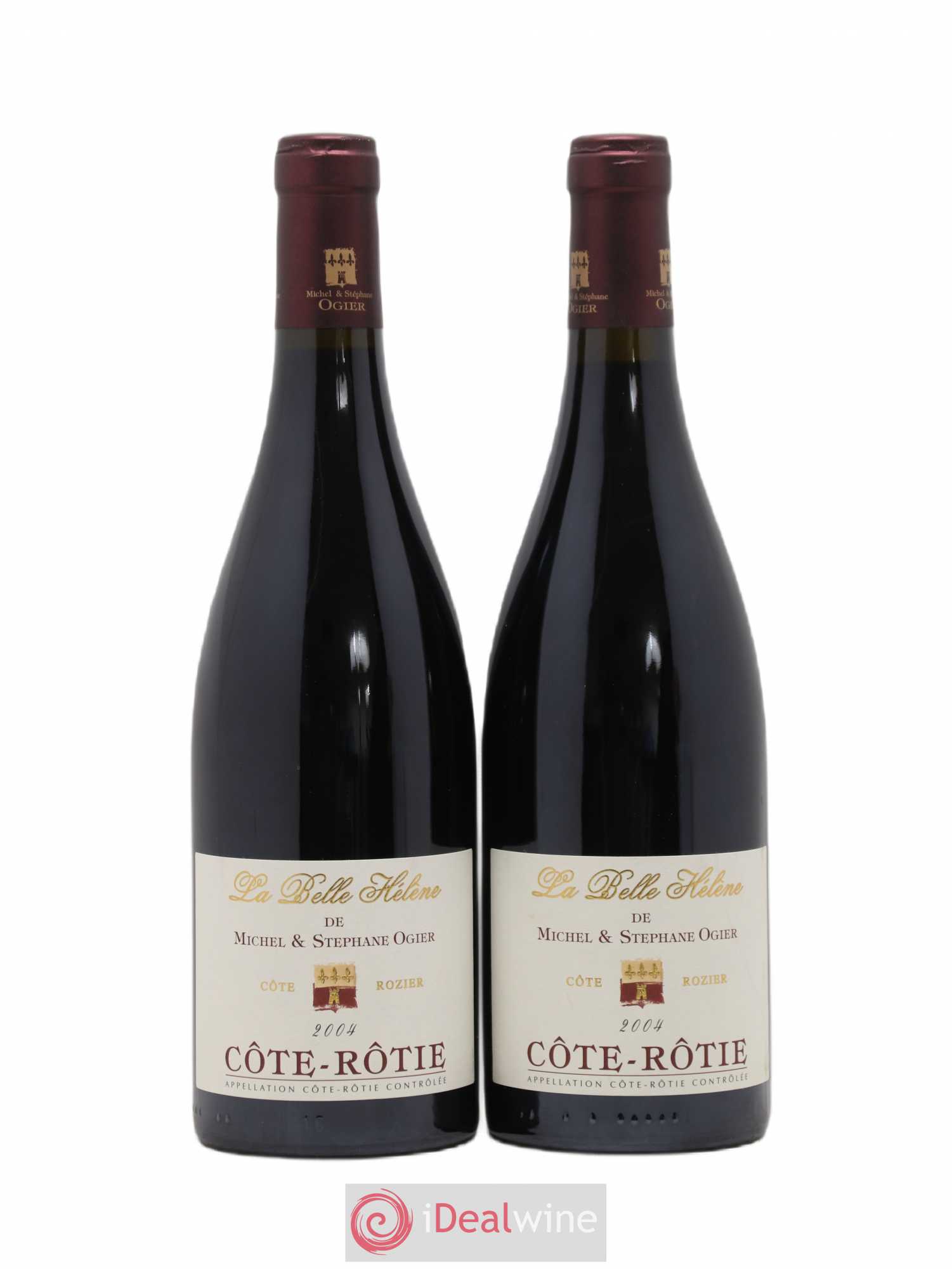 Côte-Rôtie La Belle Hélène Stéphane Ogier 2004 - Lot de 2 bouteilles - 0