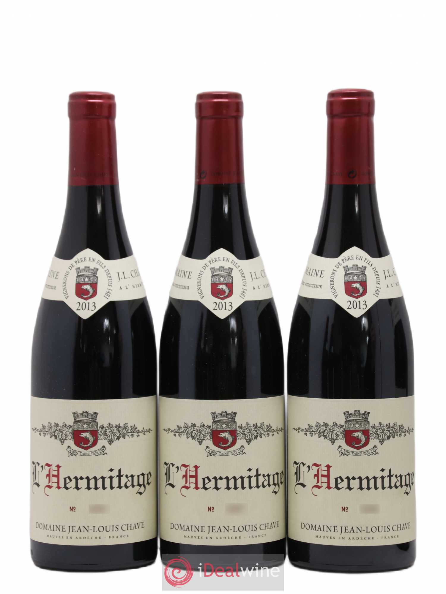 Hermitage Jean-Louis Chave 2013 - Lot de 12 bouteilles - 5