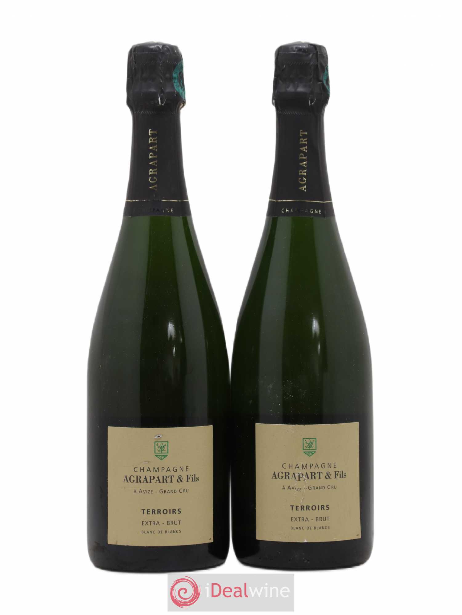 Terroirs Blanc de Blancs Extra-Brut Agrapart & Fils - Lot de 2 bouteilles - 0
