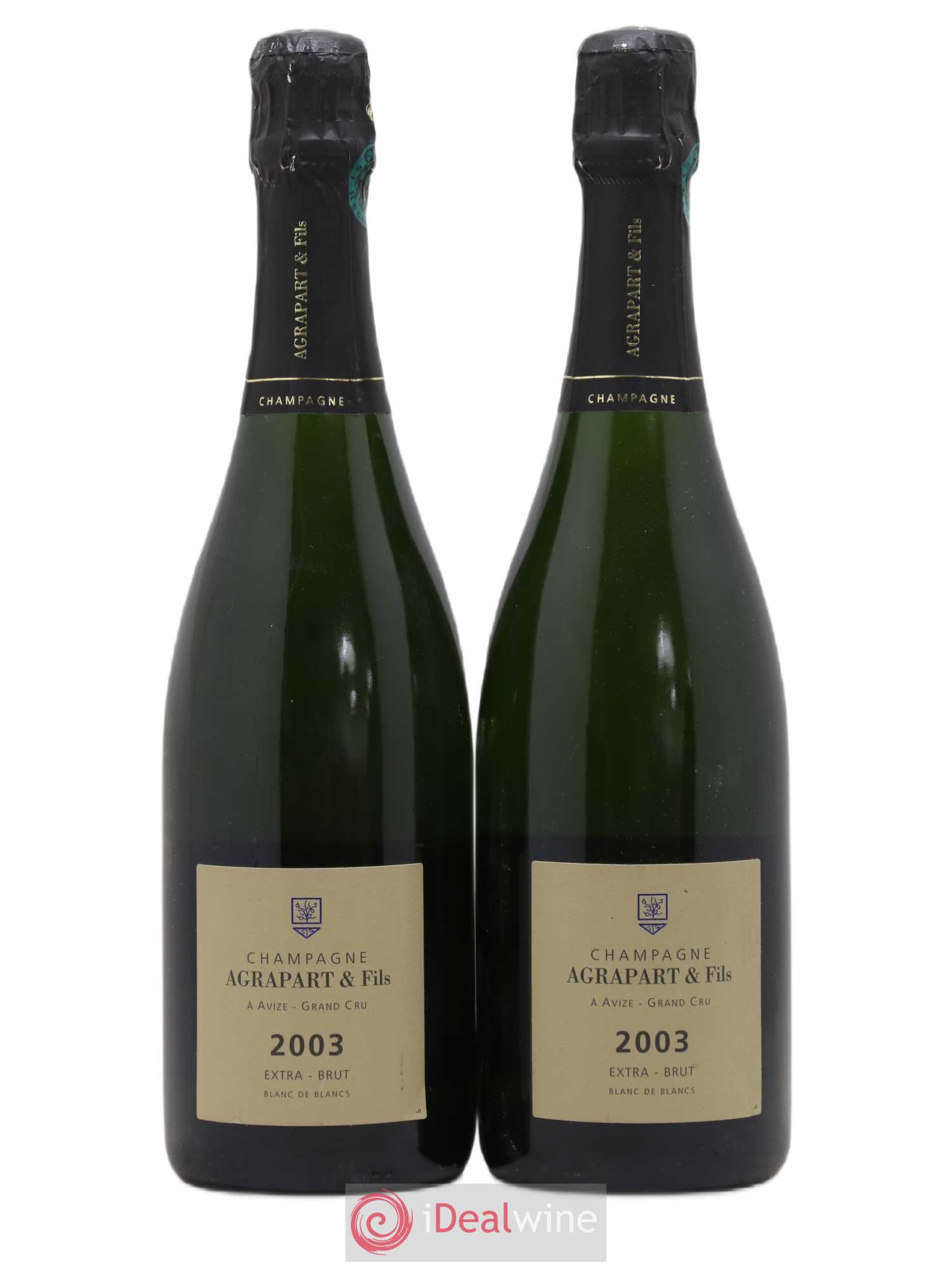 Champagne 2003 - Posten von 2 Flaschen - 0