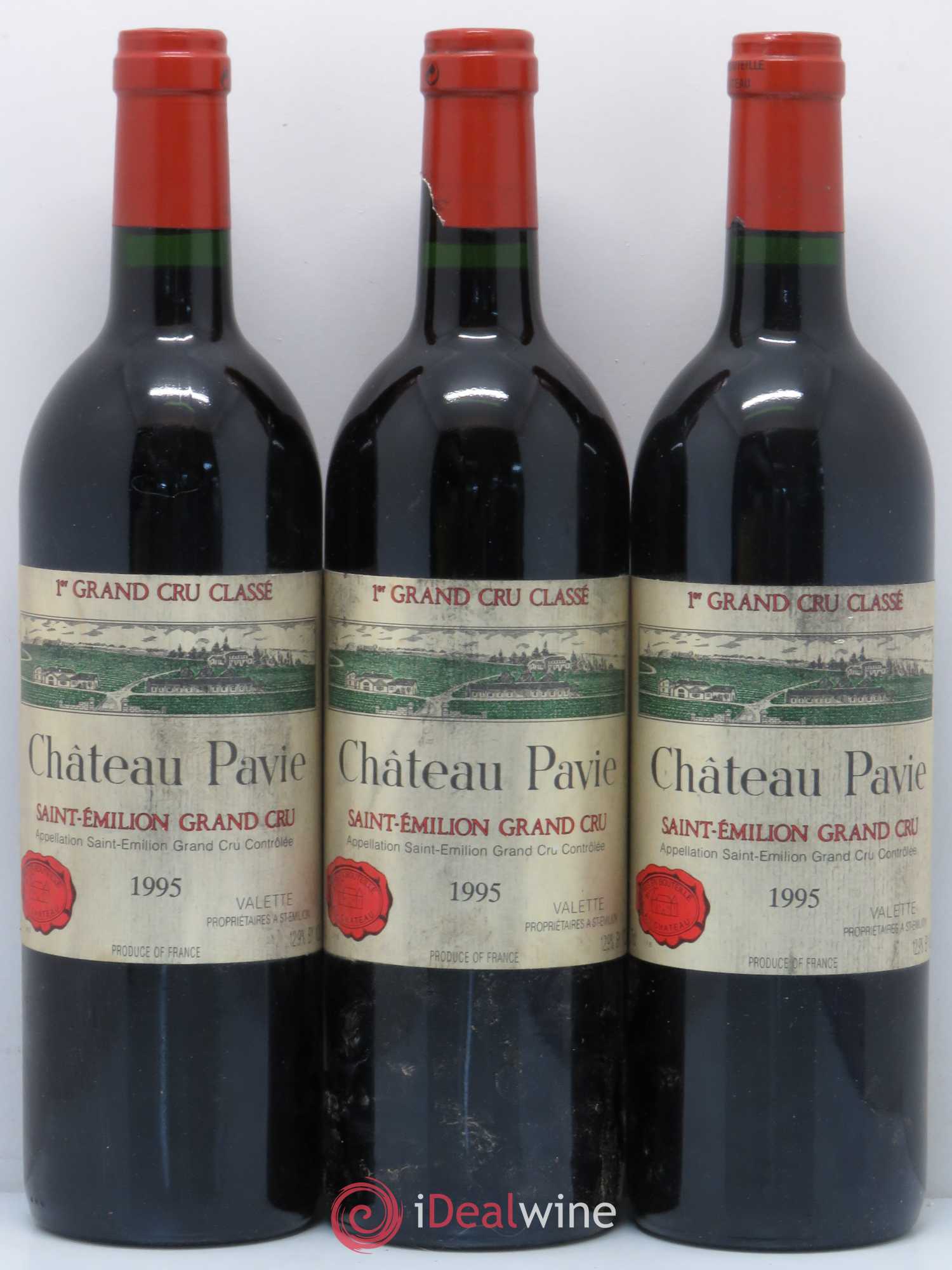 Château Pavie 1er Grand Cru Classé A 1995 - Lot de 12 bouteilles - 2