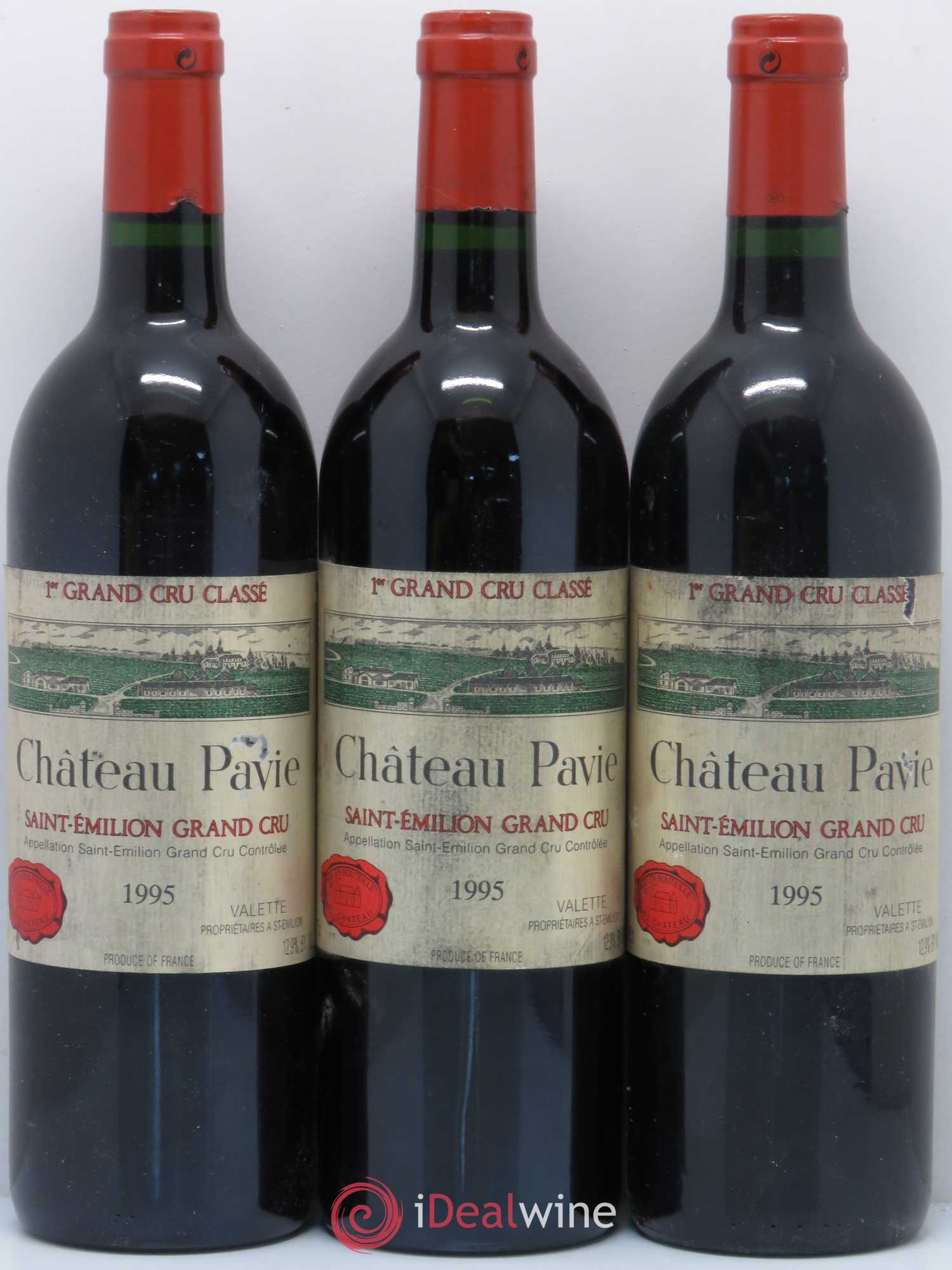 Château Pavie 1er Grand Cru Classé A 1995 - Lot de 12 bouteilles - 3