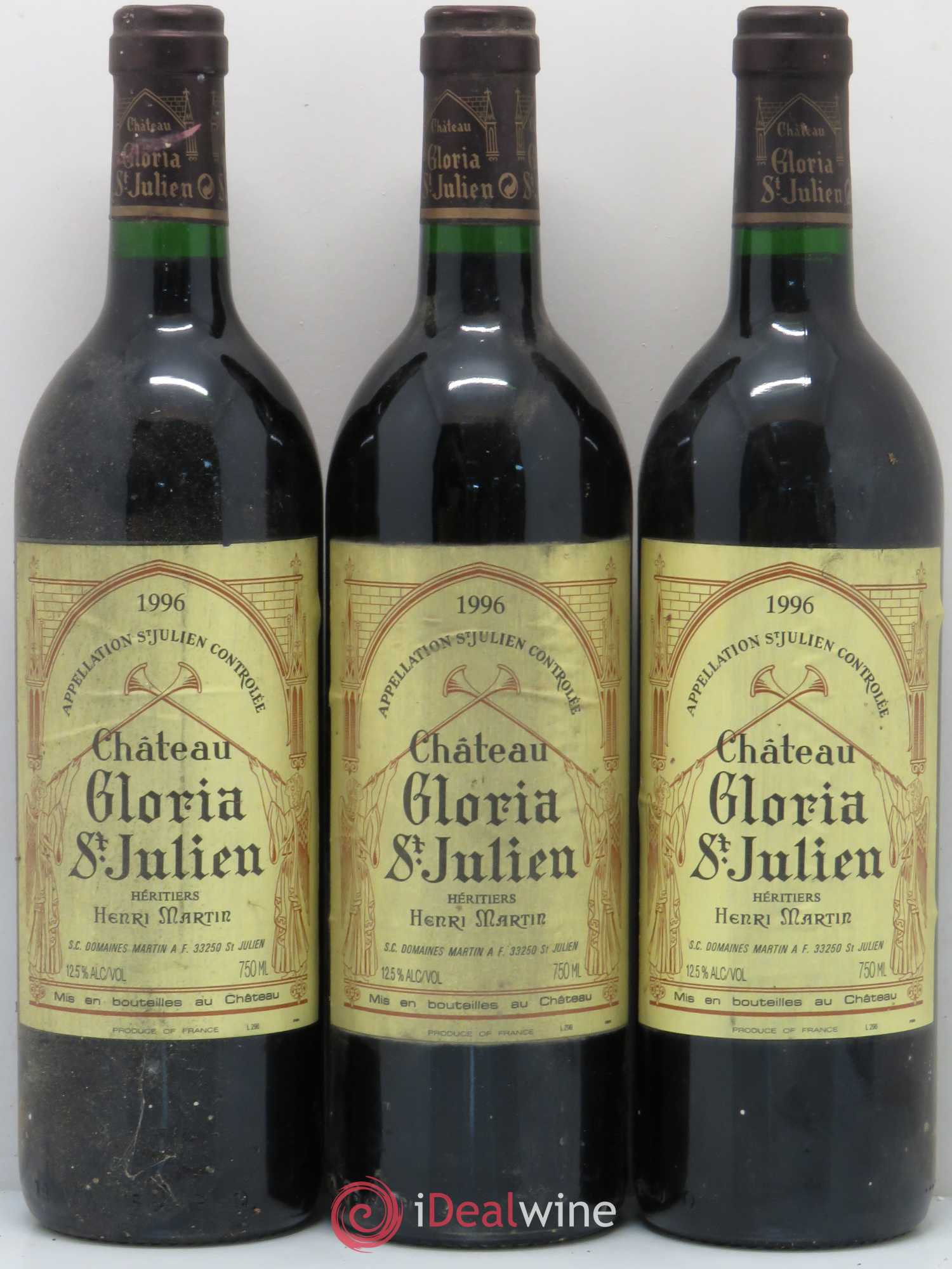 Château Gloria 1996 - Lot de 6 bouteilles - 2