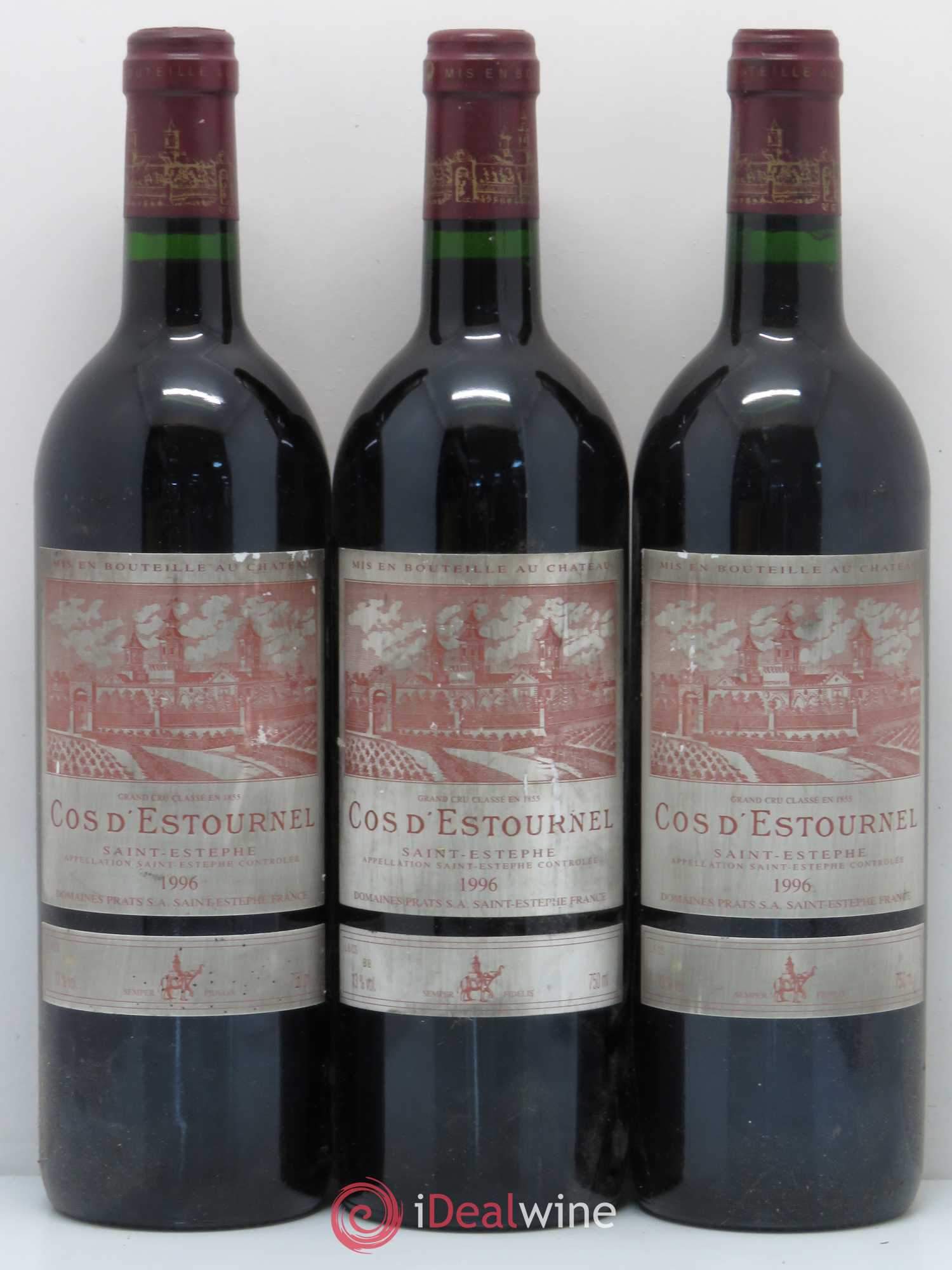 Cos d'Estournel 2ème Grand Cru Classé 1996 - Lot de 12 bouteilles - 2