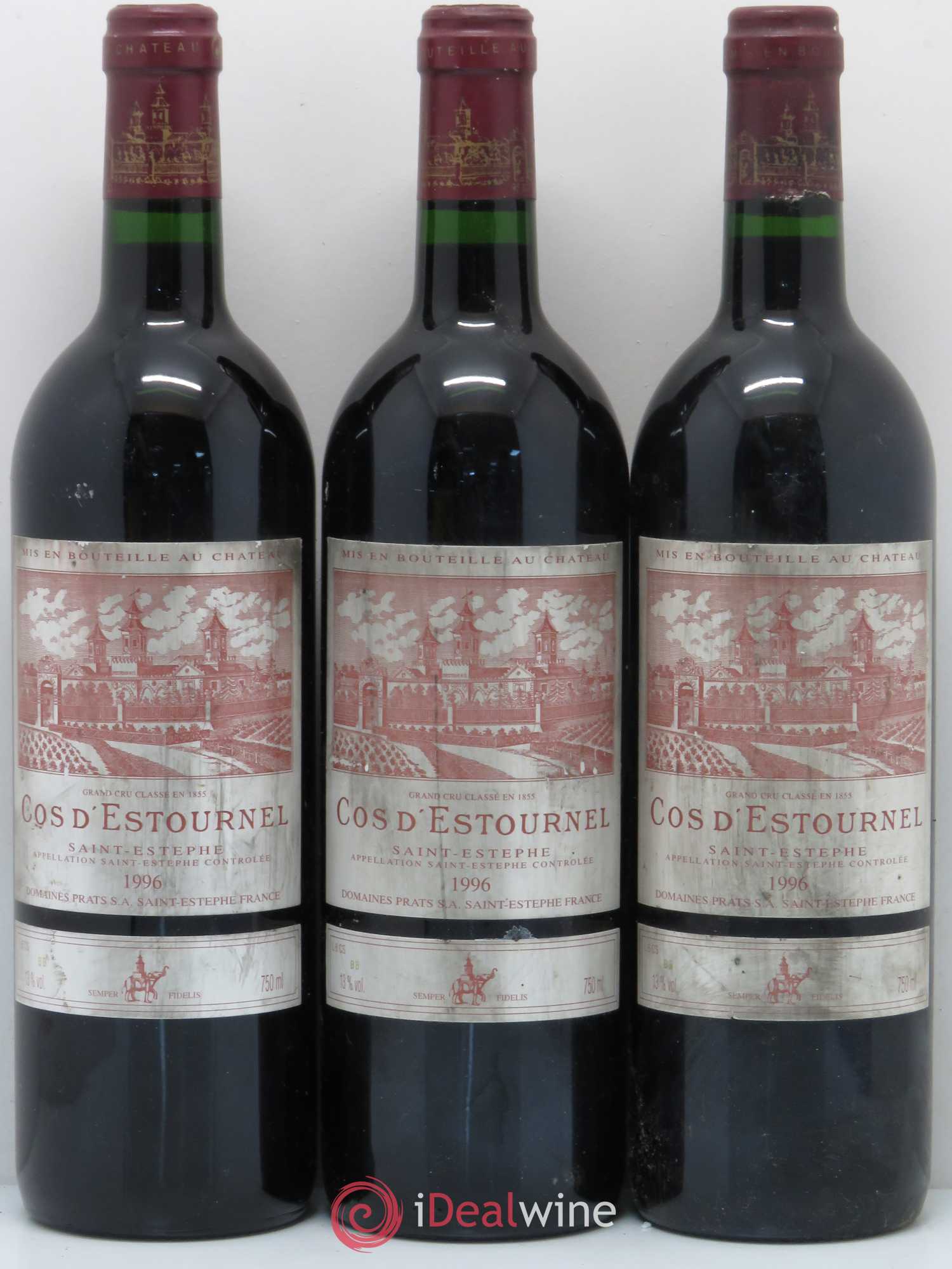 Cos d'Estournel 2ème Grand Cru Classé 1996 - Lot de 12 bouteilles - 3