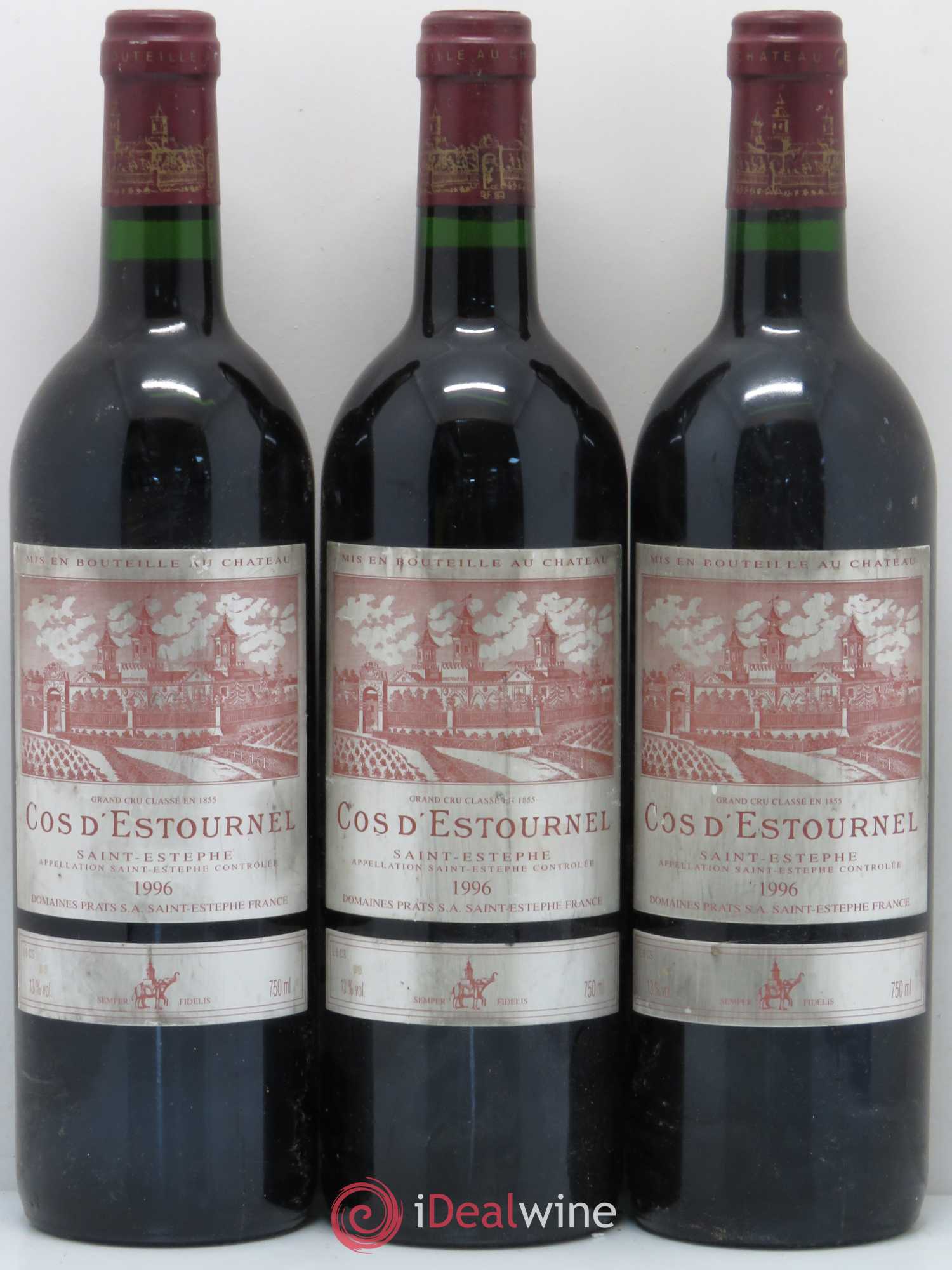 Cos d'Estournel 2ème Grand Cru Classé 1996 - Lot de 12 bouteilles - 4