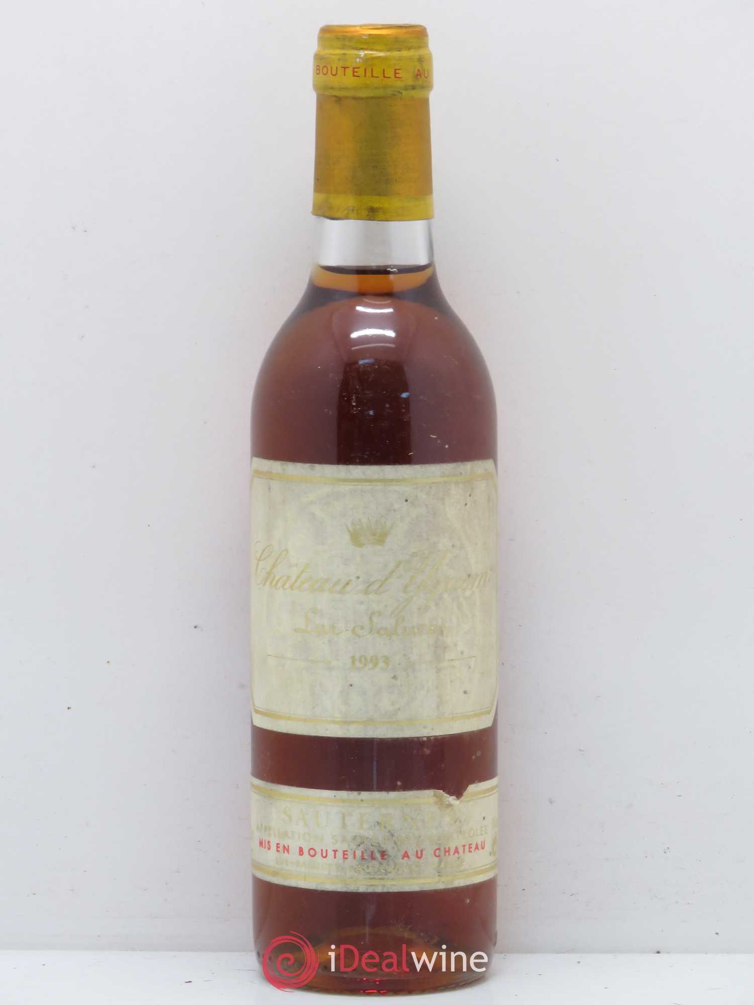 Château d' Yquem 1er Cru Classé Supérieur 1993 - Lotto di 1 mezza bottiglia - 0