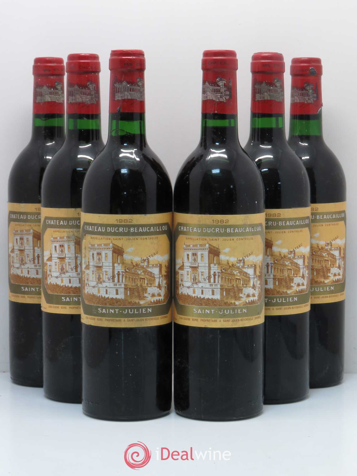 Château Ducru Beaucaillou 2ème Grand Cru Classé 1982 - Lot de 6 bouteilles - 0