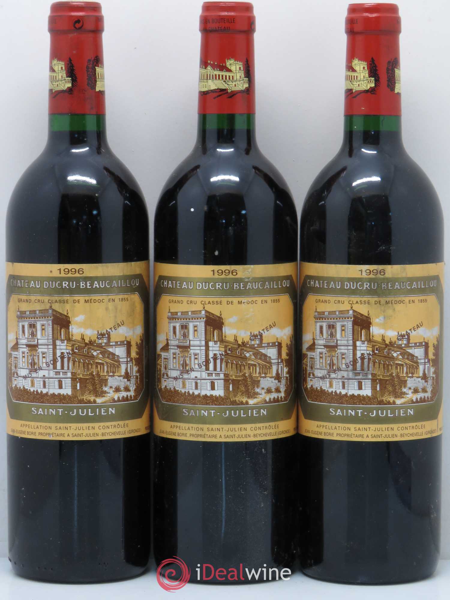 Château Ducru Beaucaillou 2ème Grand Cru Classé 1996 - Lot de 12 bouteilles - 1