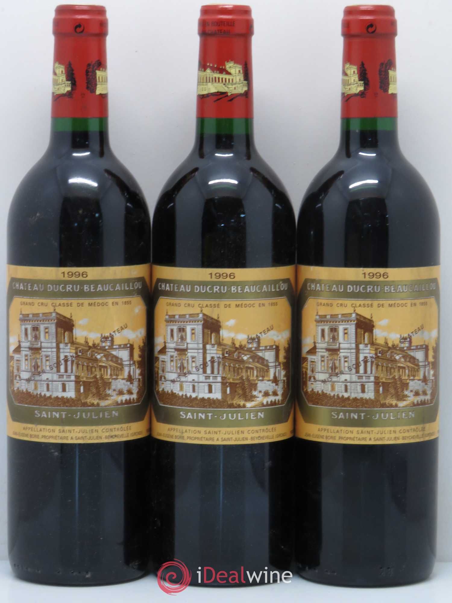 Château Ducru Beaucaillou 2ème Grand Cru Classé 1996 - Lot de 12 bouteilles - 4