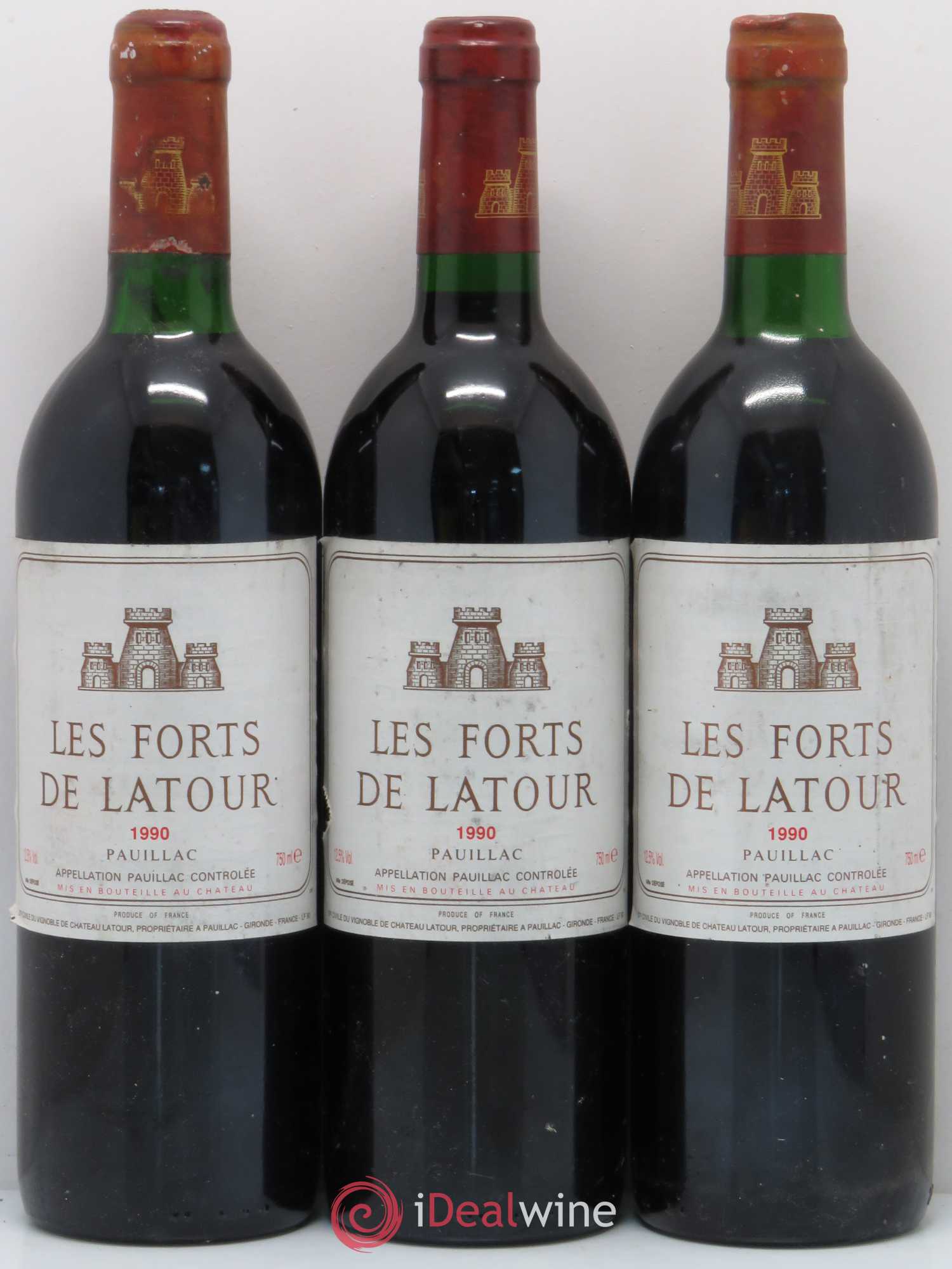 Les Forts de Latour Second Vin 1990 - Lot de 6 bouteilles - 2