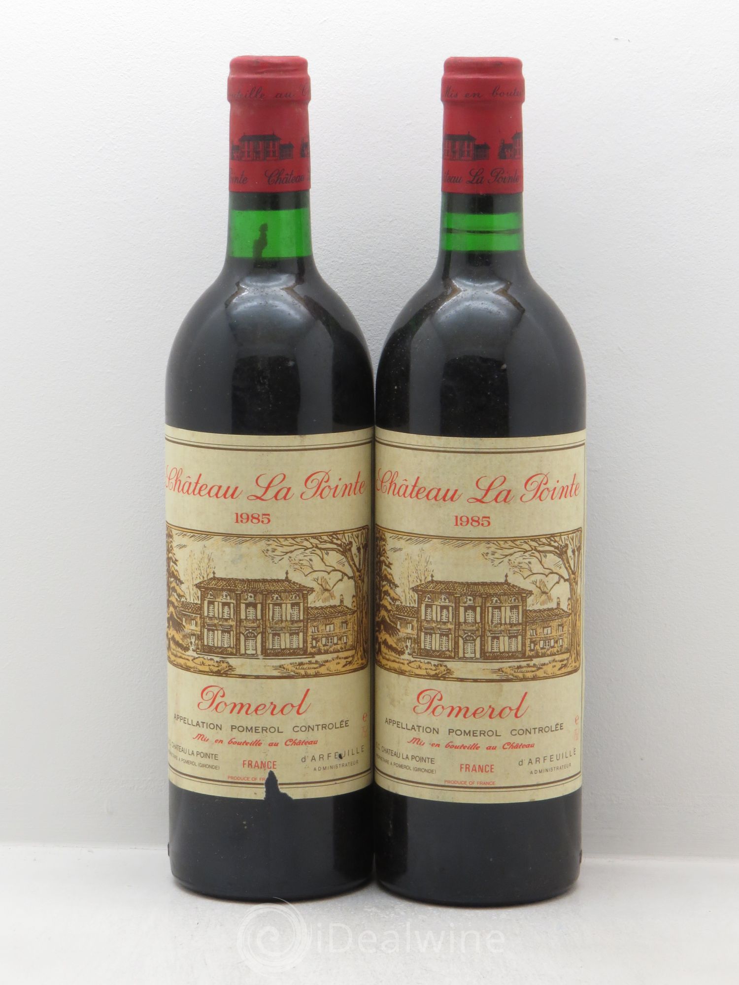 Château la Pointe 1985 - Lot de 2 bouteilles - 0