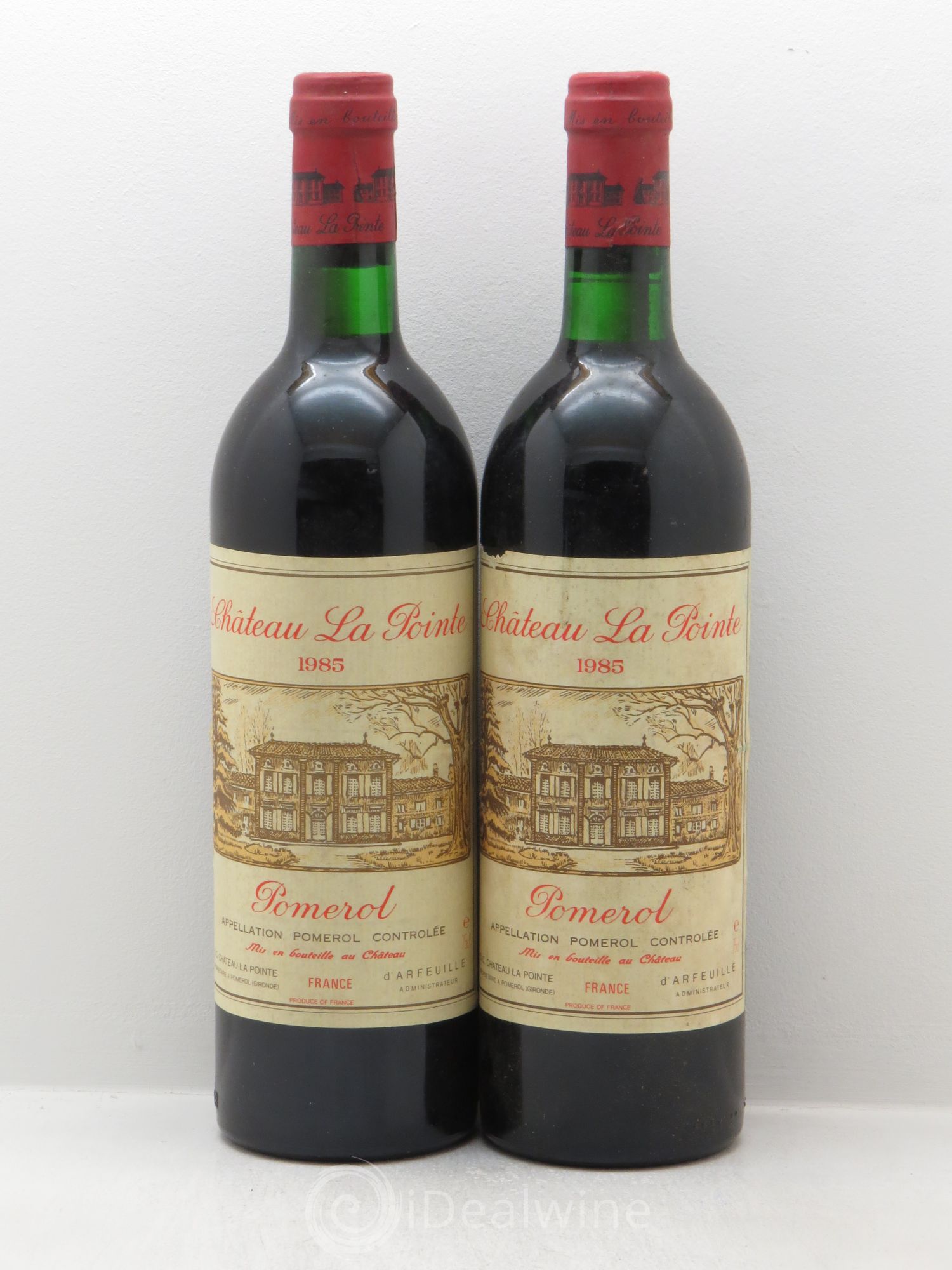 Château la Pointe 1985 - Lot de 2 bouteilles - 0
